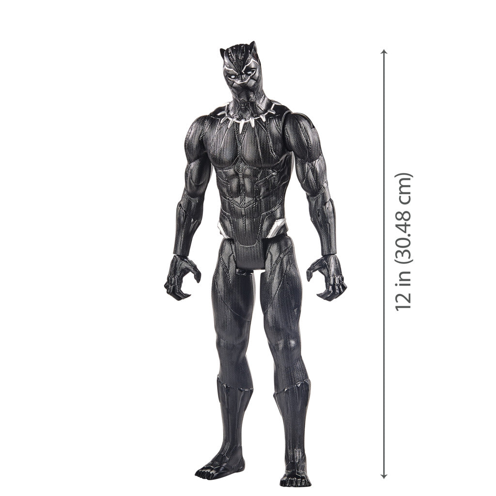 Hot Sale! 12-Inch Marvel Avengers Titan Hero Series Action Figure - Black Panther
