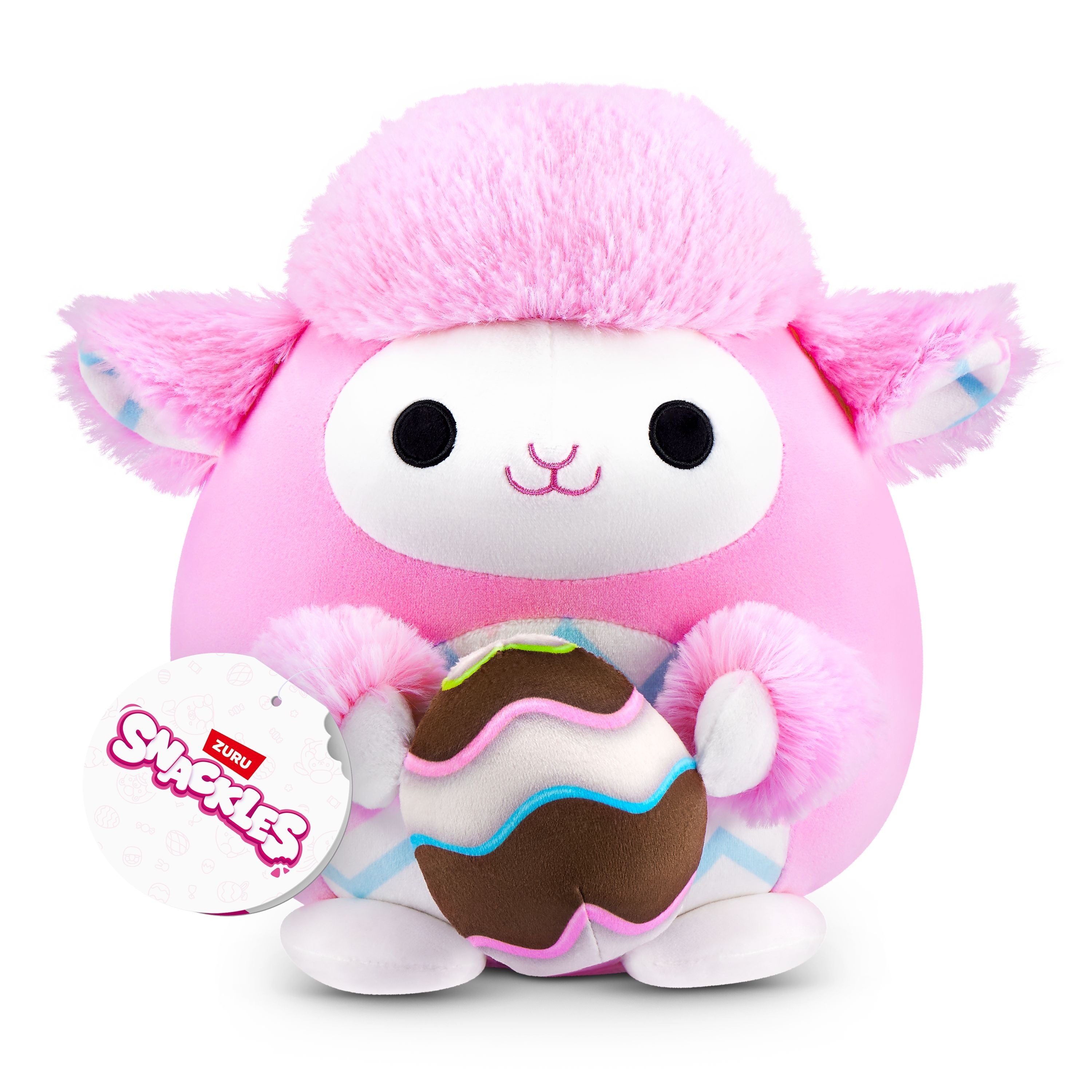Limited Edition ZURU 8-Inch Snackles Plush Toys from Easter Series - Anna Sheep