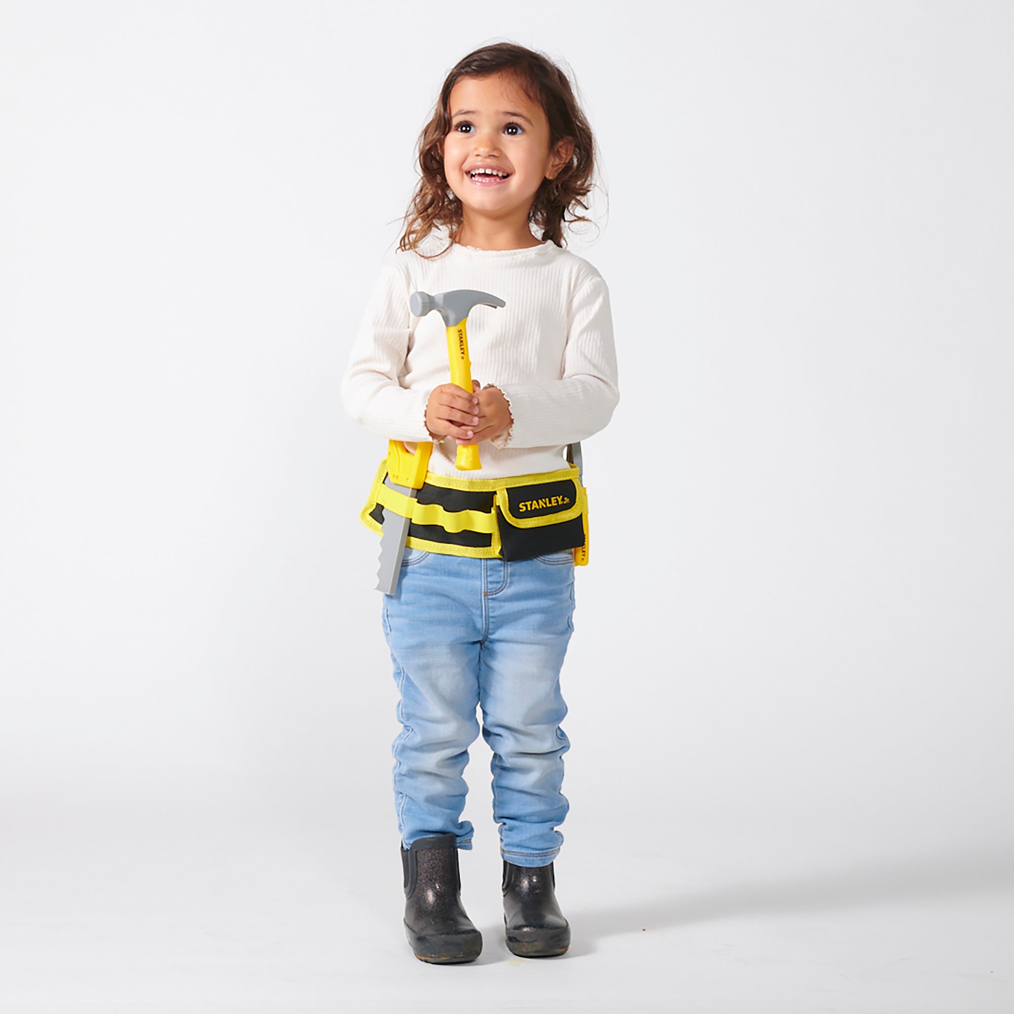 Stanley Jr. 24-Piece Pretend Play Tool Belt Set - Ideal for Young Builders