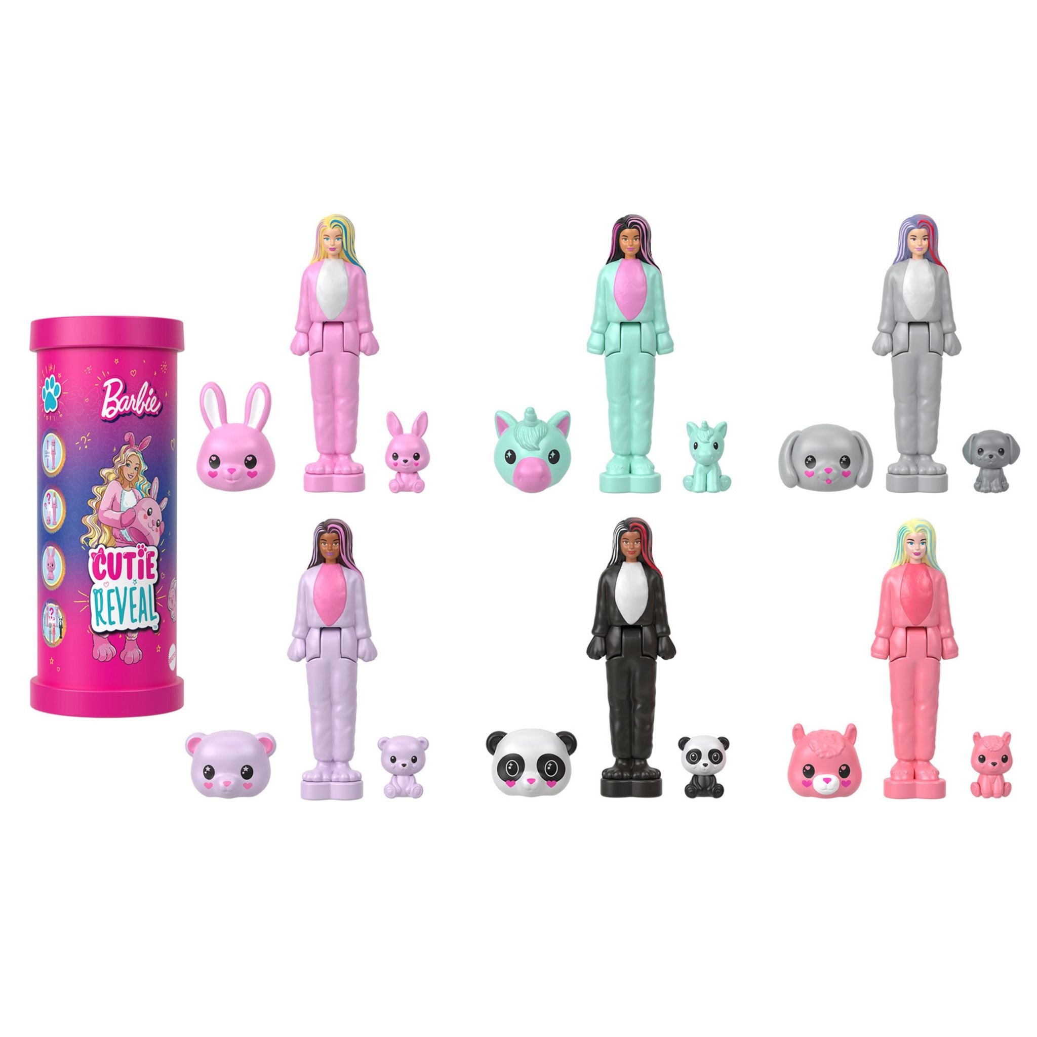 Hot! Barbie Mini Barbieland Cutie Reveal Dolls for Collectors