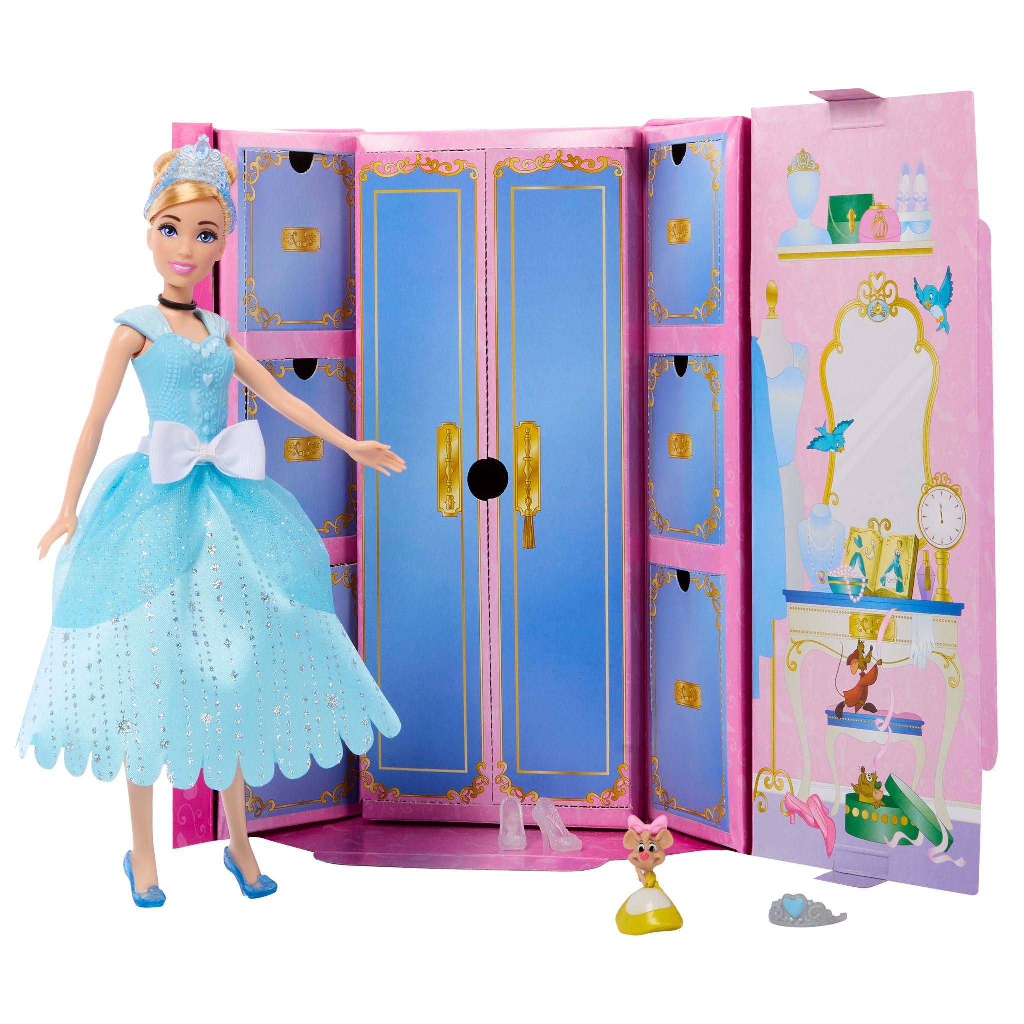 Hot! Disney Royal Fashion Reveal Cinderella Doll Set