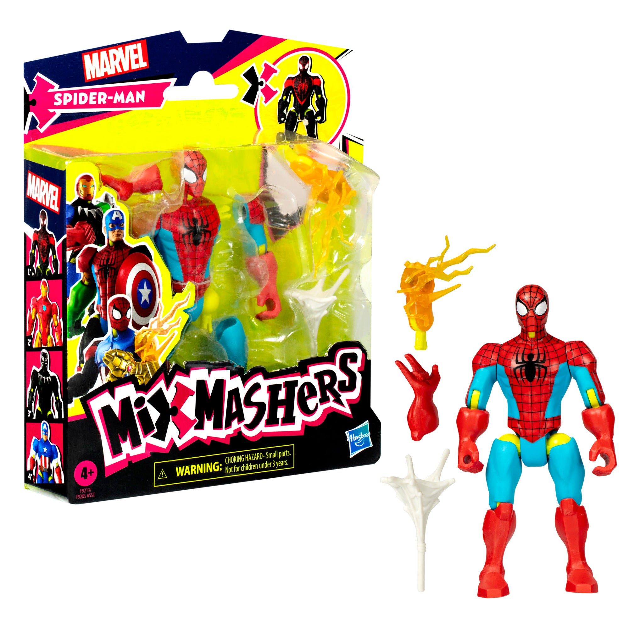 Collectible Spiderman Mixmashers Basic Action Figure for Marvel Fans