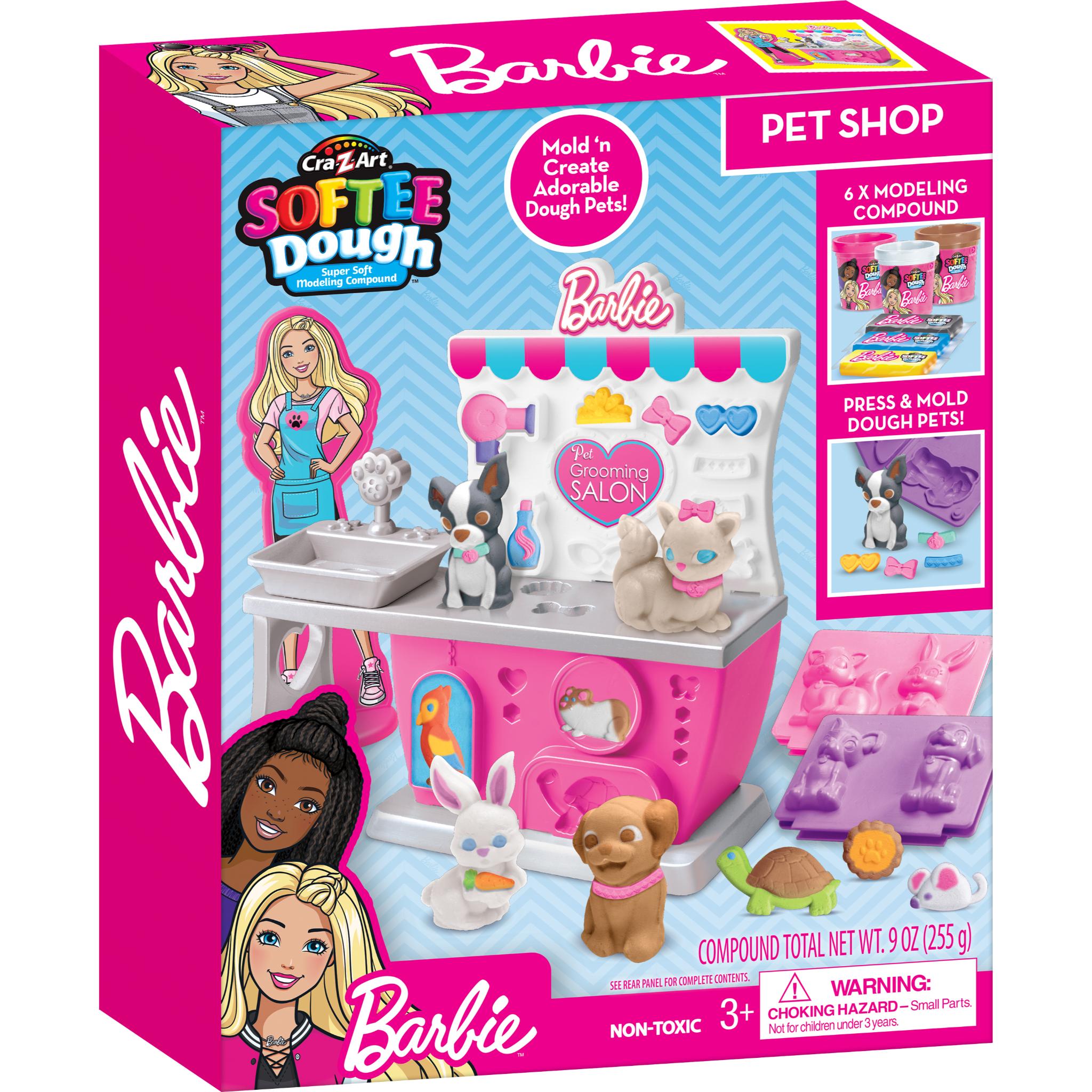 Cra-Z-Art Soft Modeling Dough Set for Barbie Pet Shop Creation