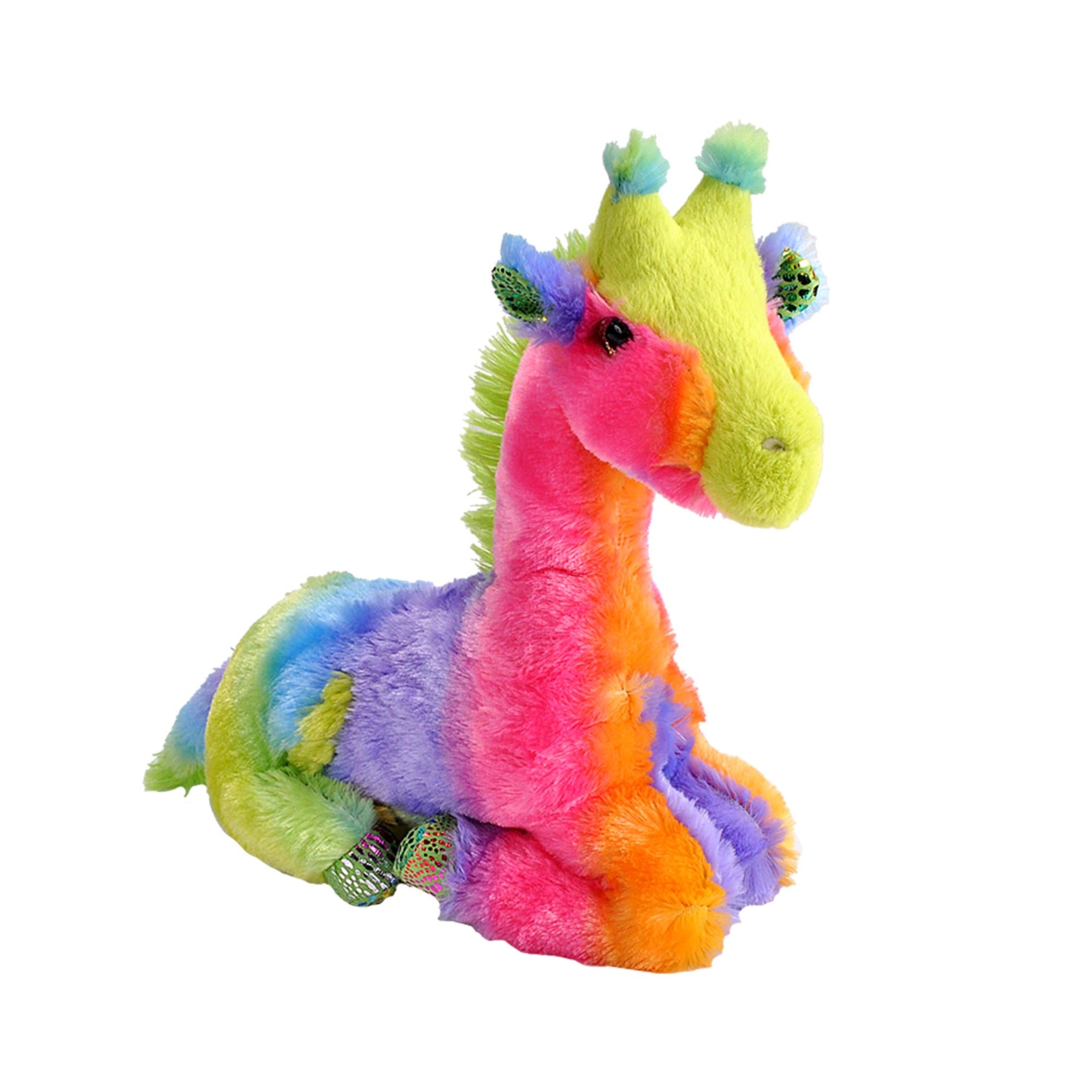 Wild Republic 12-Inch Rainbowkins Giraffe - Adorable Plush Toy