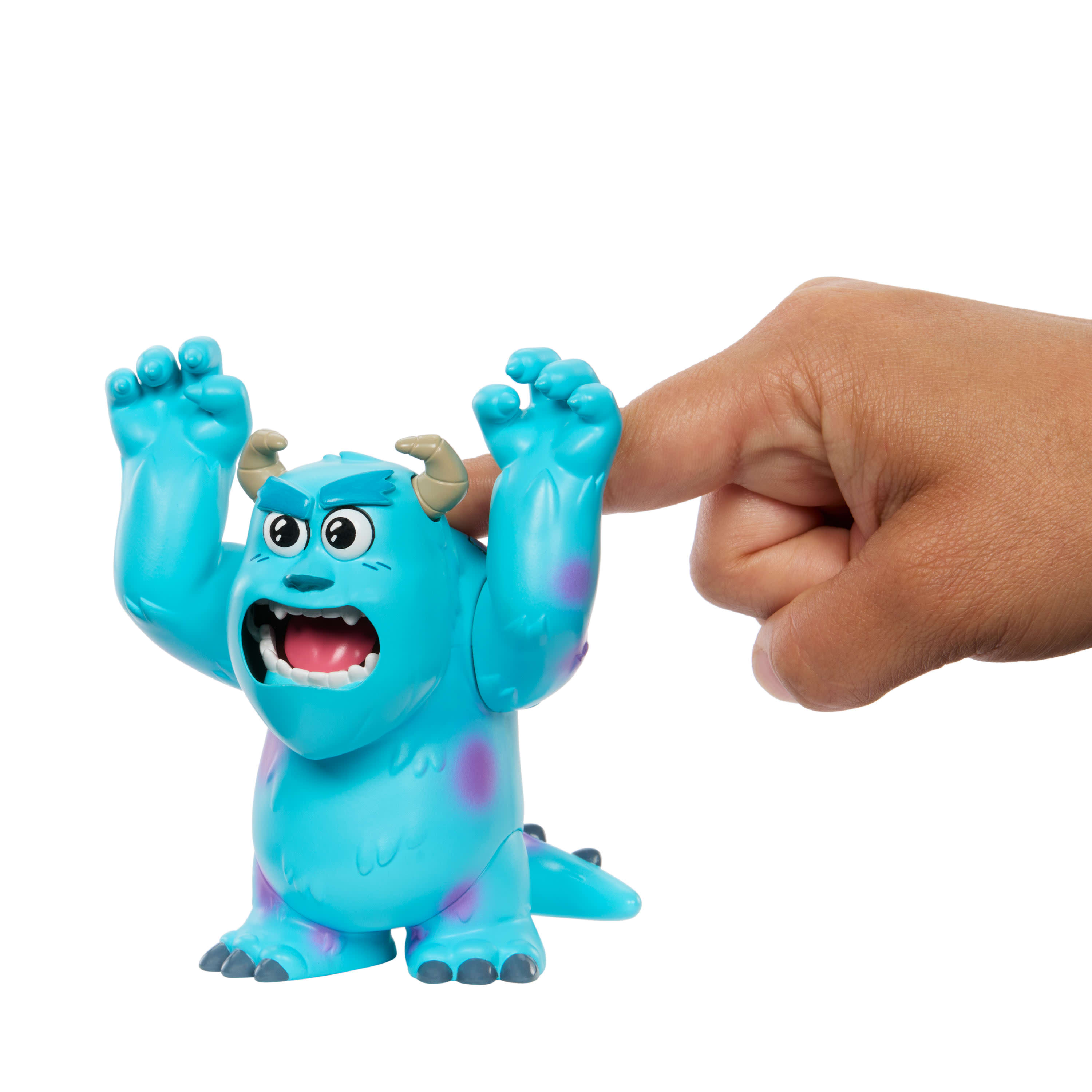 Disney Pixar Clickable 8.9cm Sulley Figure with Iconic Moves