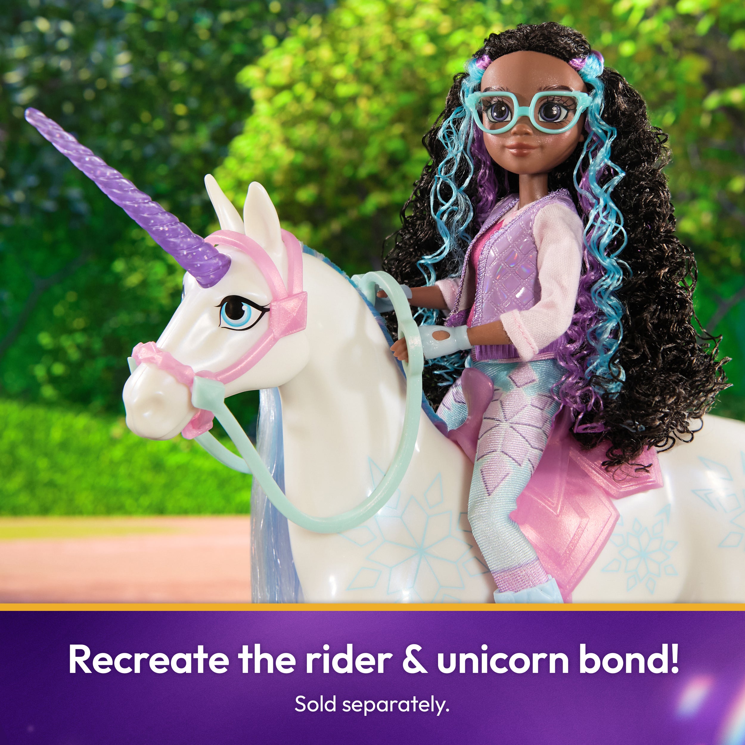 11-Inch Unicorn Academy Glacier Doll - Perfect Gift!