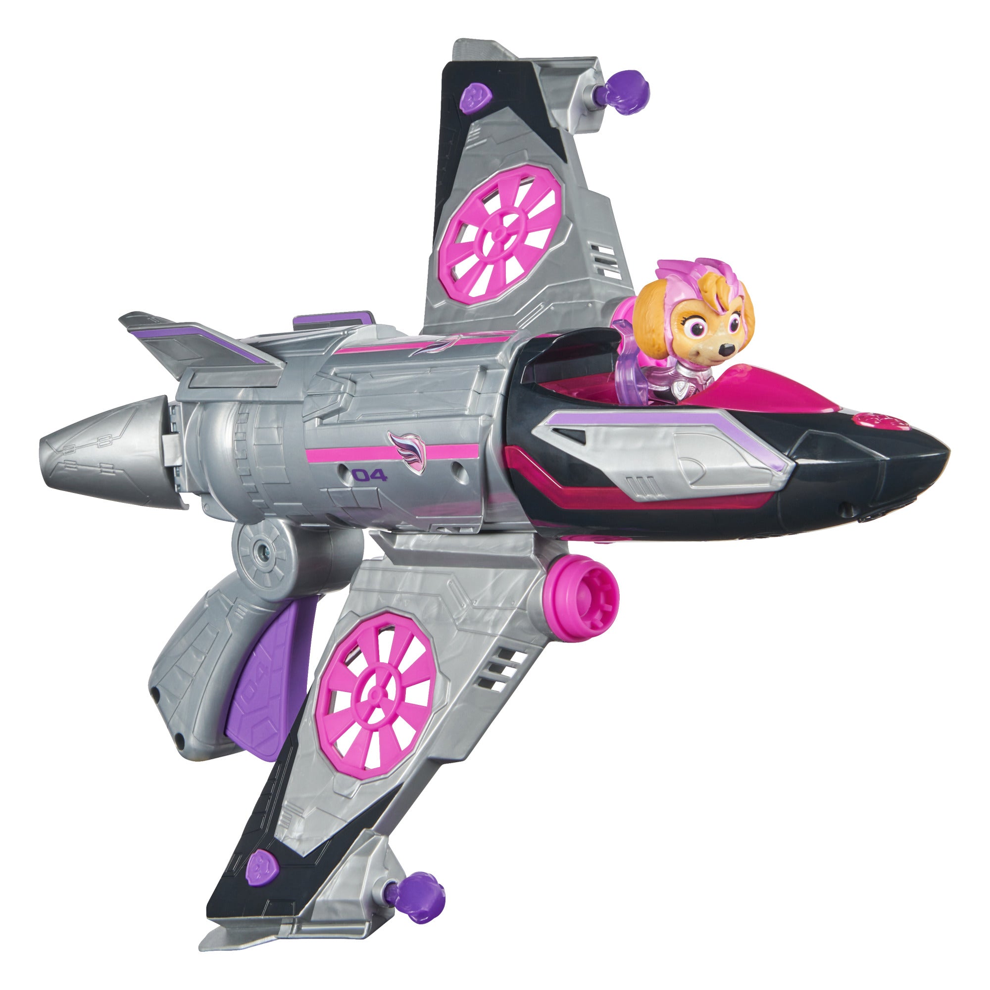 PAW Patrol Mighty Movie Skye's Rescue Jet - Ideal Gift for Kids