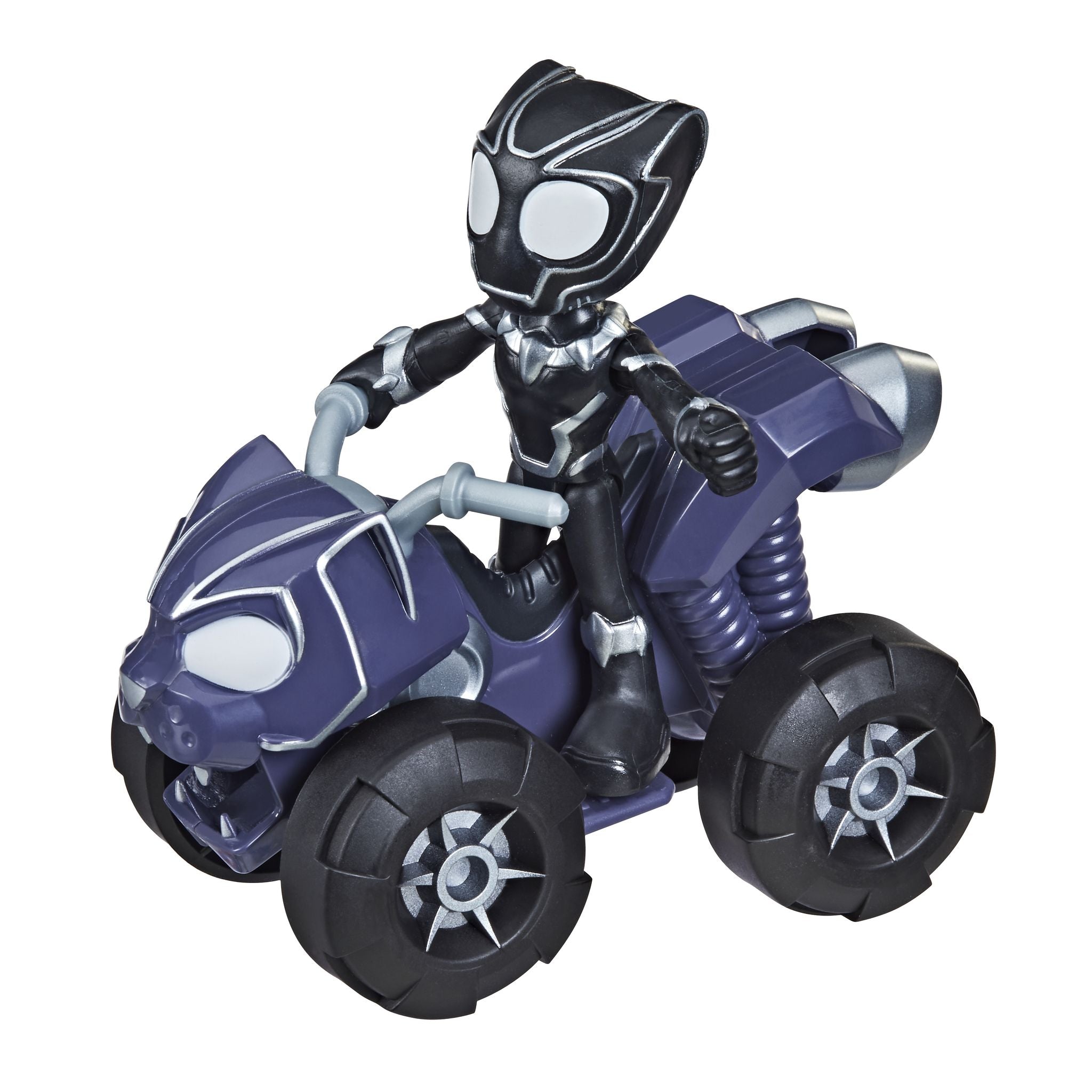 Marvel's Spidey And His Amazing Friends: Black Panther Patroller Toy Set