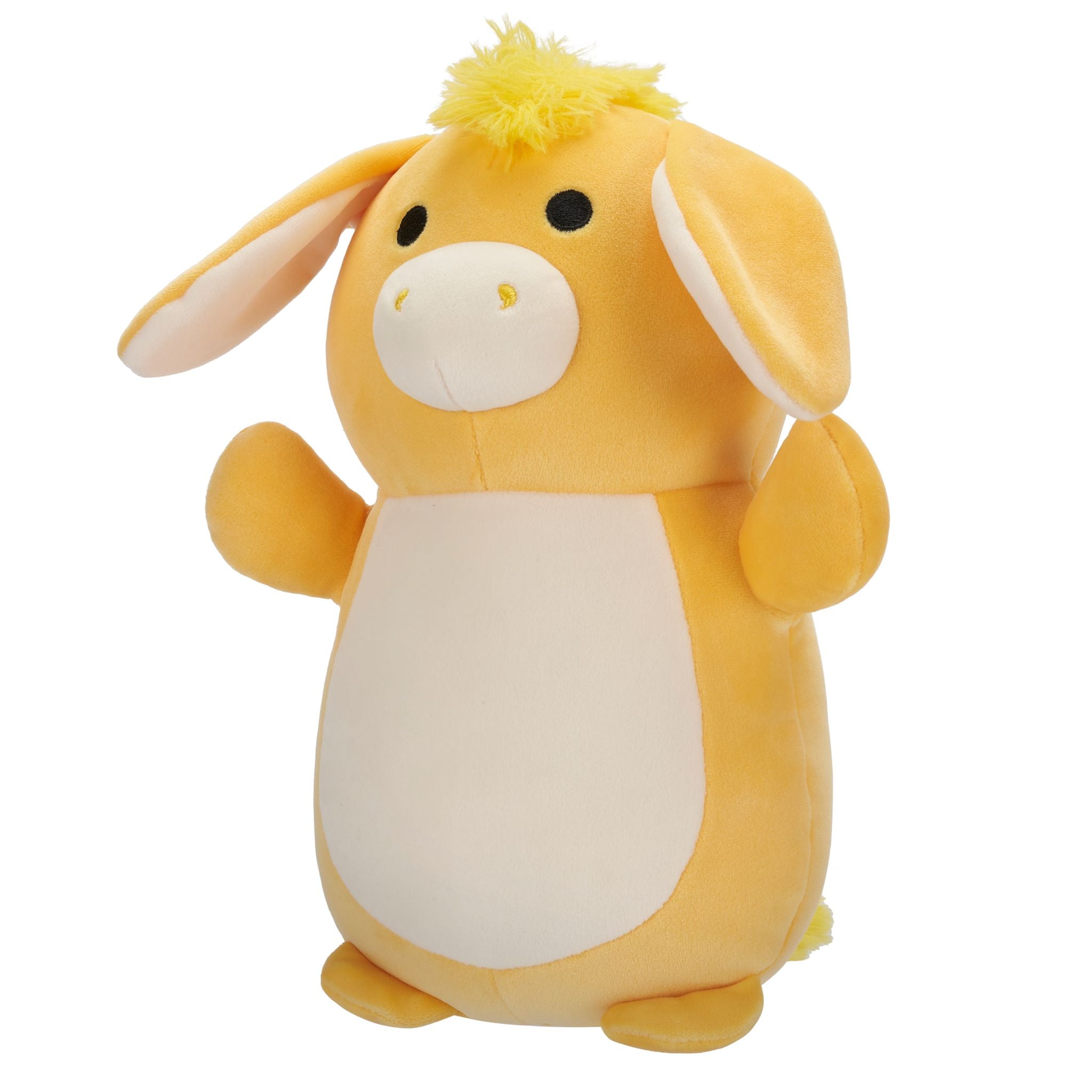 14 Inch Squishmallows Hugmees Plush - Gavyn the Yellow Donkey, Limited Offer