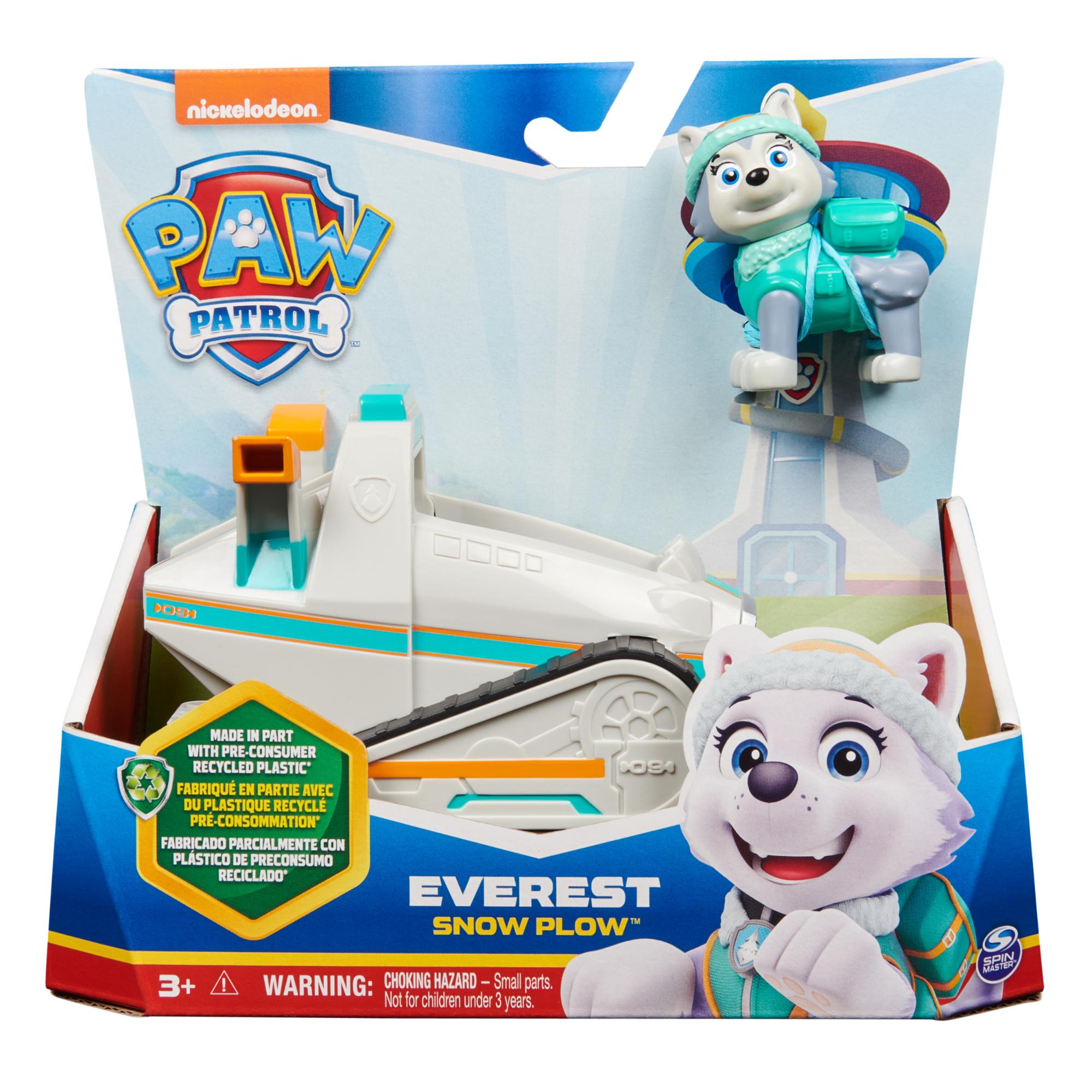 Eco-Friendly PAW Patrol Everest's Snow Plow Toy Vehicle