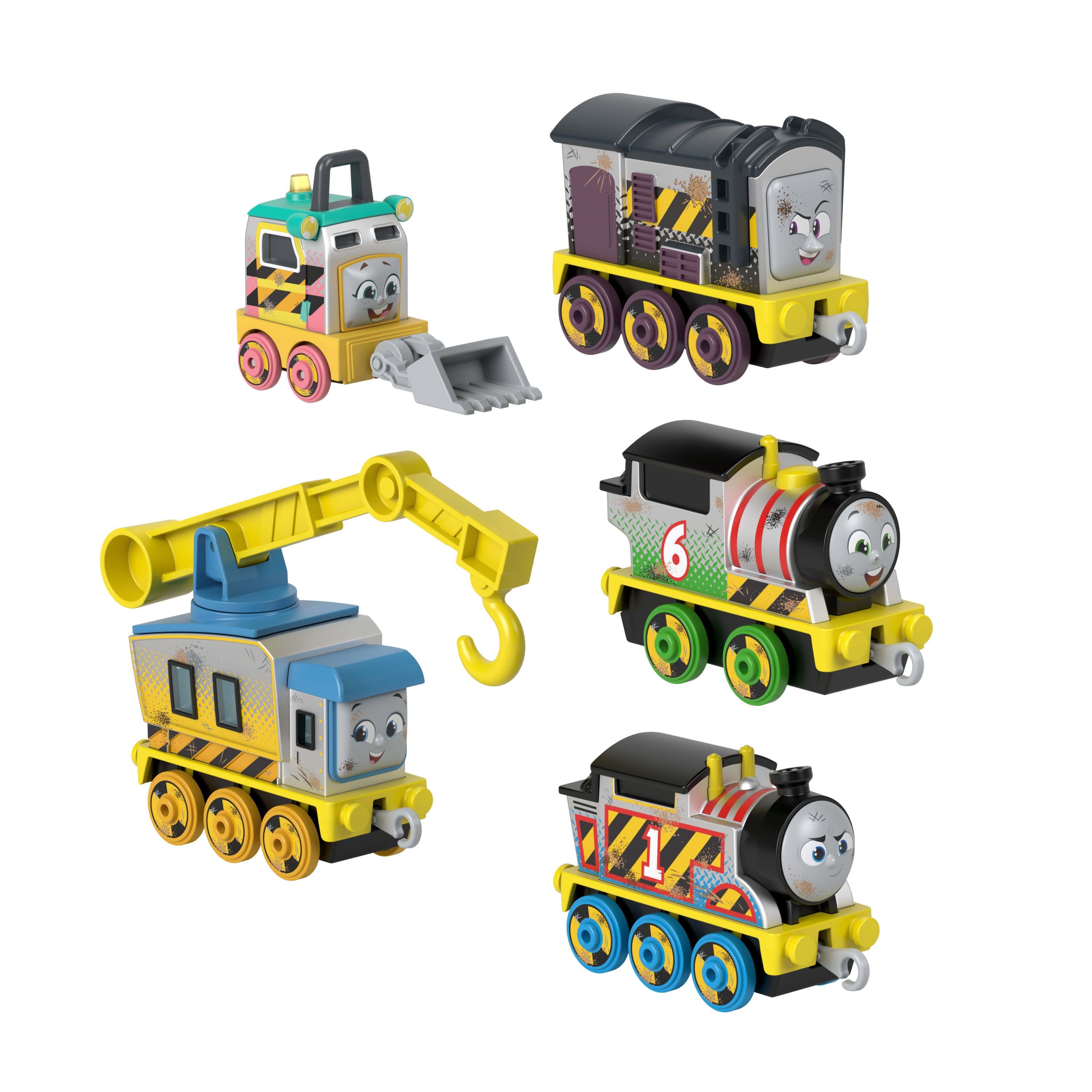 Fisher-Price 5-Piece Thomas & Friends Construction Crew Diecast Toy Set