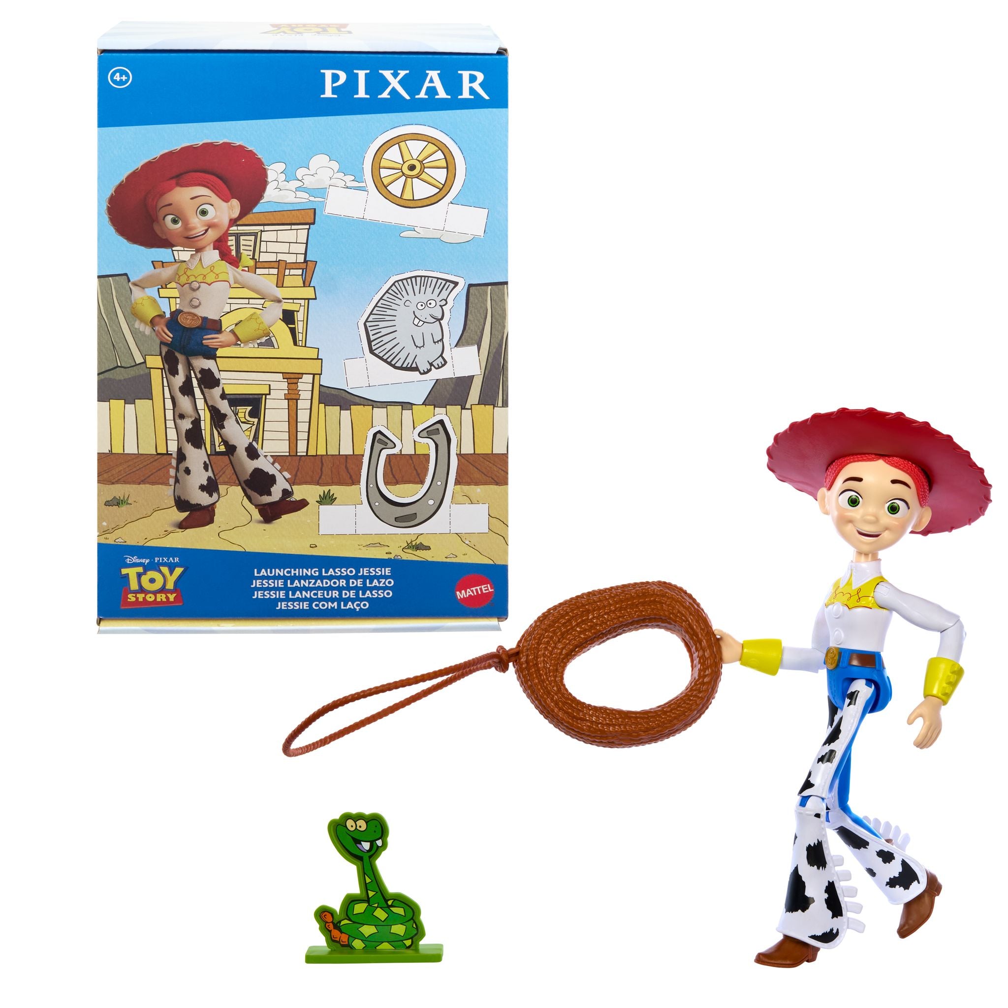 Disney Pixar Toy Story 12 - inch Poseable Jessie with Launching Oversized Lasso