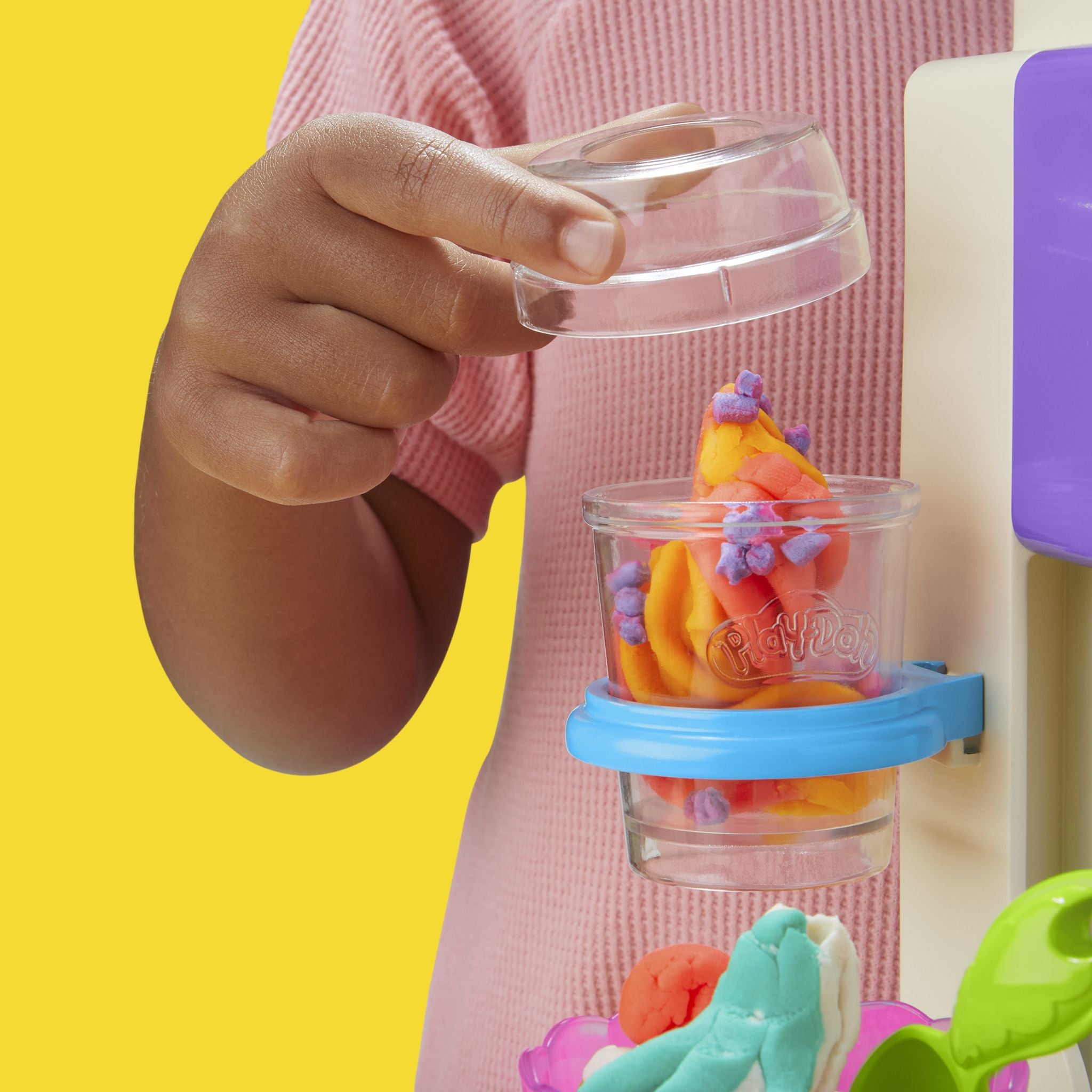 Play-Doh Rainbow Swirl Ice Cream Playset for 3+ Year Olds