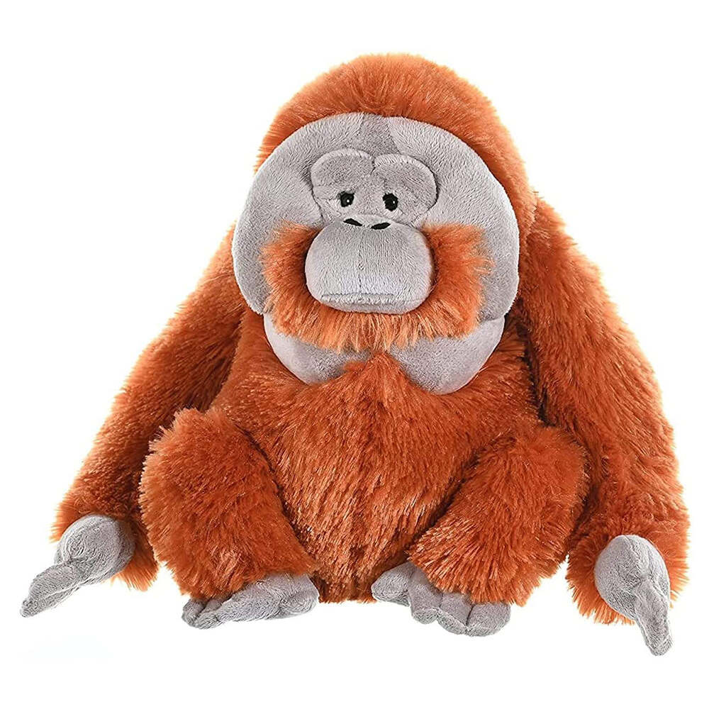 12-Inch Wild Republic Cuddlekins Soft and Huggable Male Orangutan Plush Toy