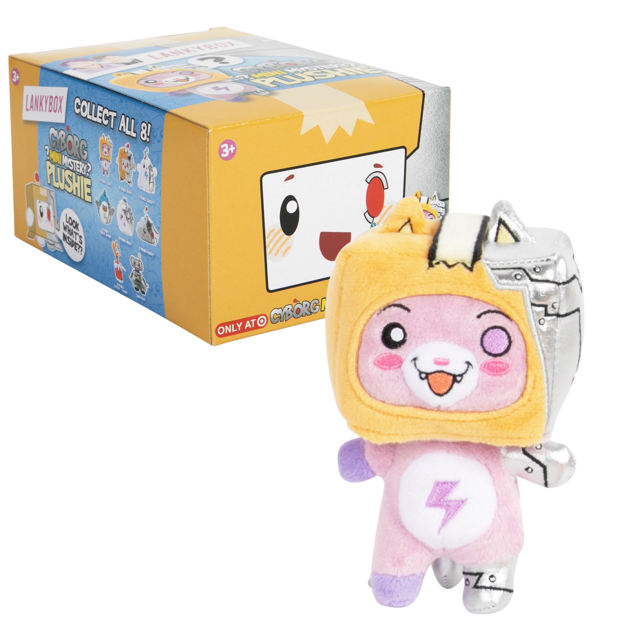Hot! Lankybox 6-Inch Cyborg S3 Mystery Plush