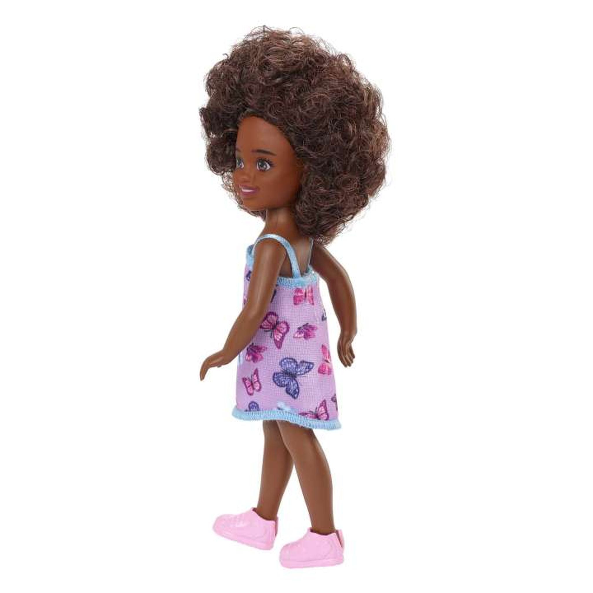 Hot Sale! Barbie Club Chelsea Doll with Butterfly Print Dress for Kids' Play