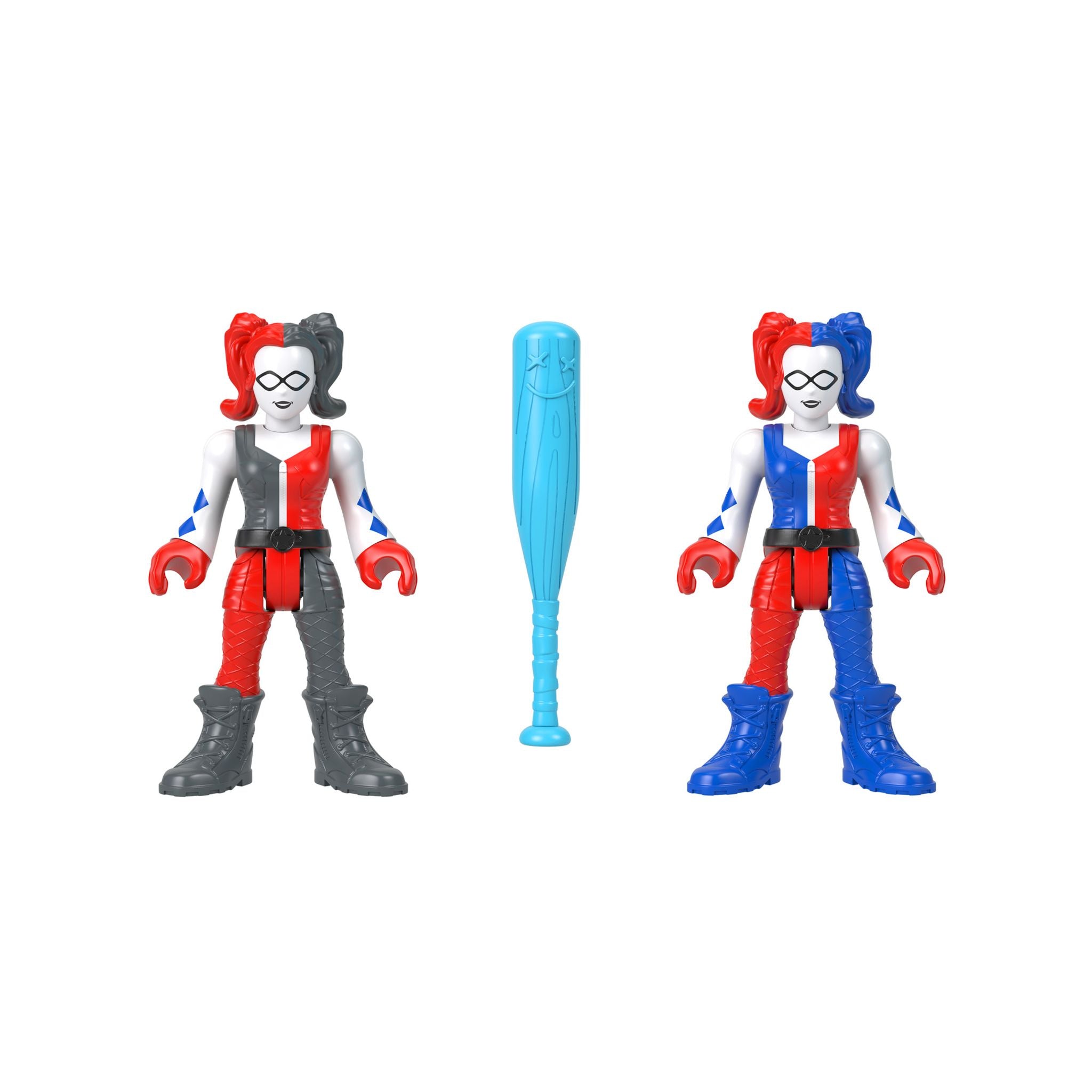Hot Deal! Fisher-Price Imaginext DC Super Friends Color - Changing Figures: Batman & Harley Quinn