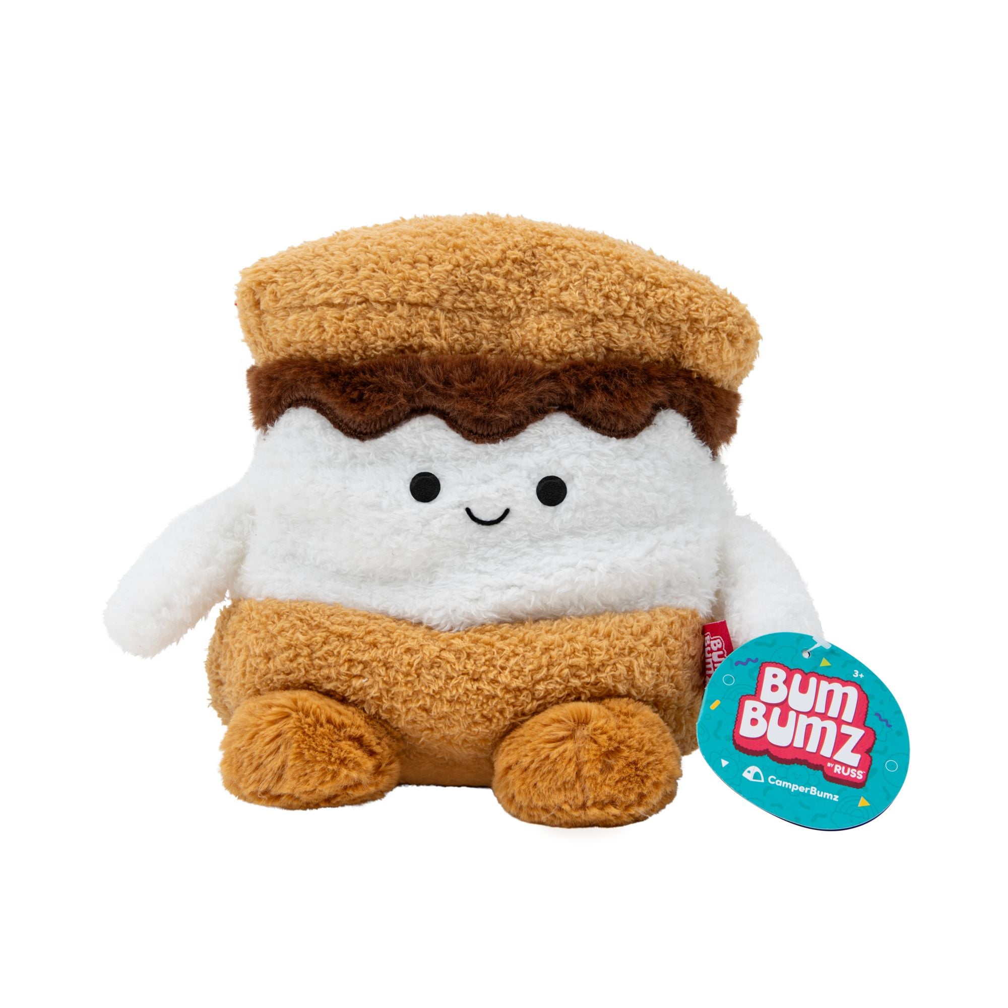 7.5 - Inch Soft Plush Camperbumz Bumbumz - Skylar Smore