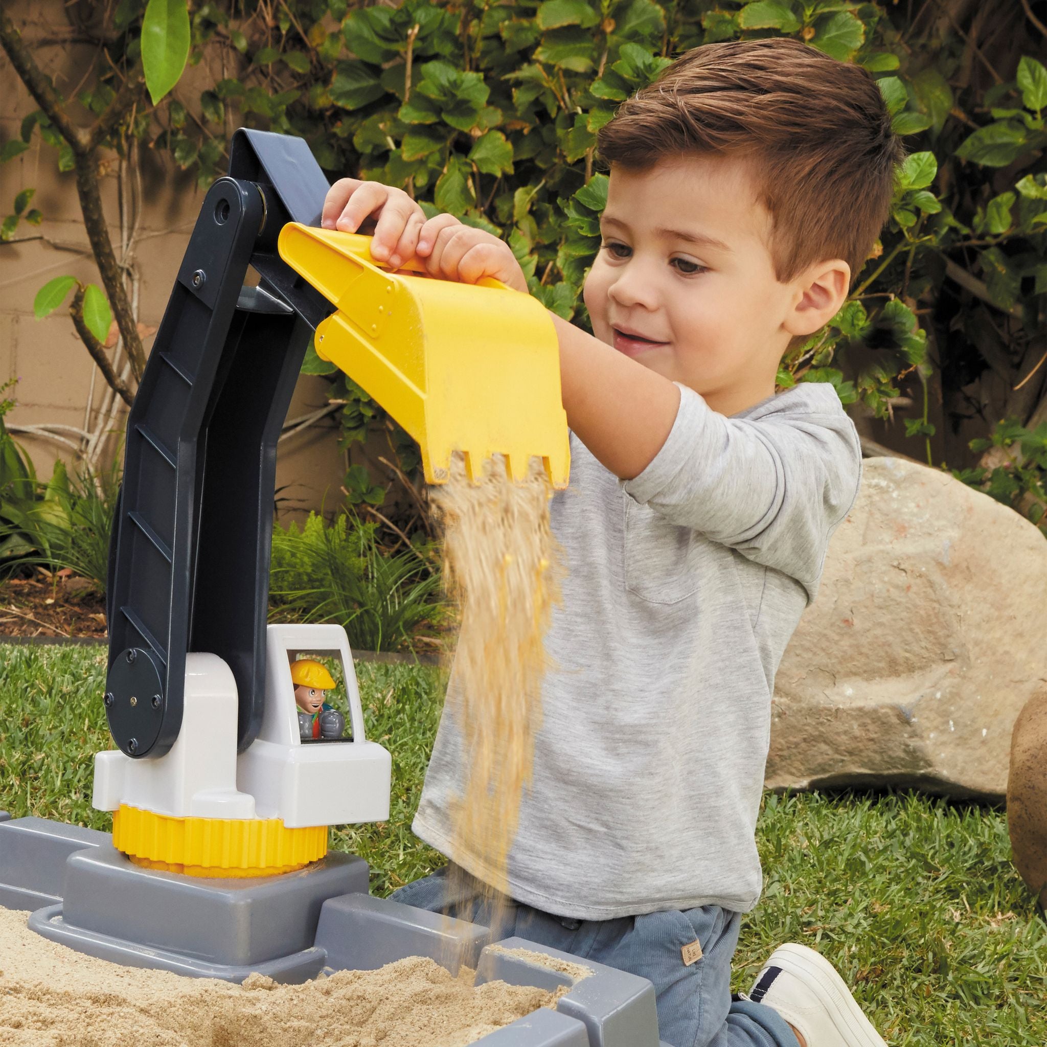 Hot Deal! Little Tikes Outdoor Dirt Diggers Excavator Sandbox for Young Explorers