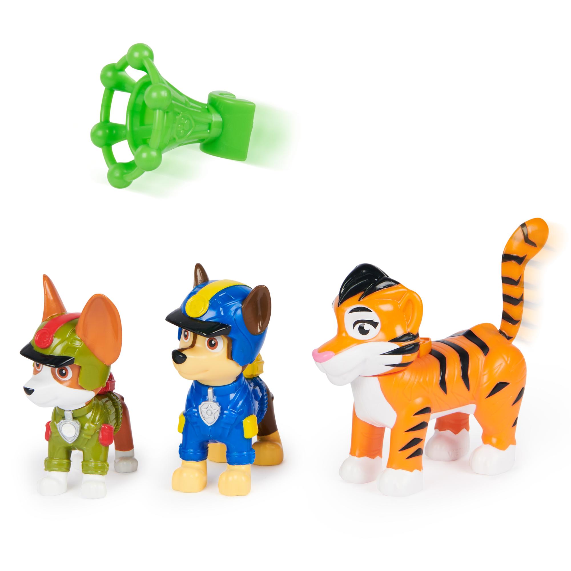 PAW Patrol Jungle Hero Set: Chase, Tracker & Tiger Action Figures