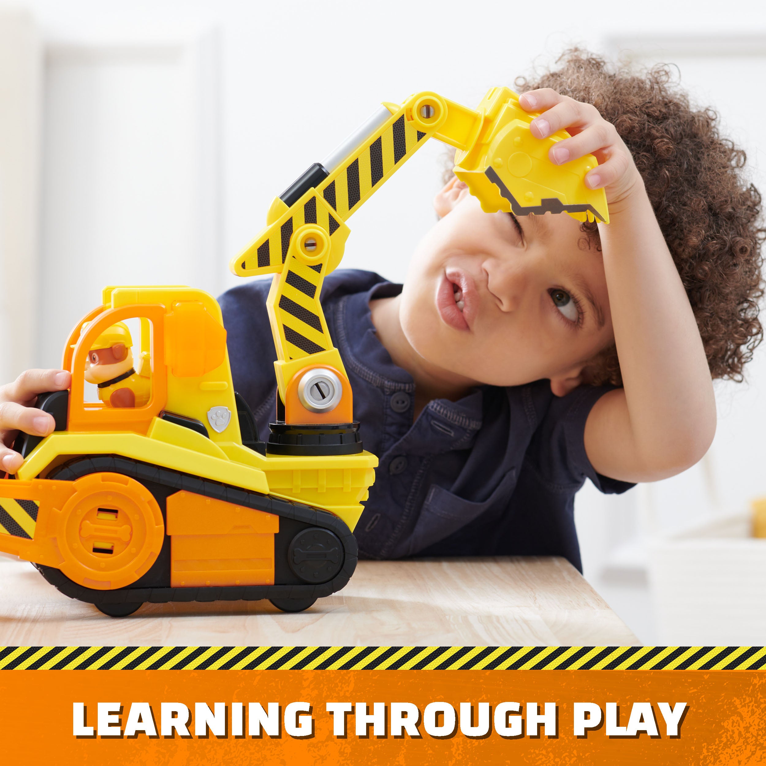 Hot! Rubble's Bark Yard Deluxe Bulldozer Toy