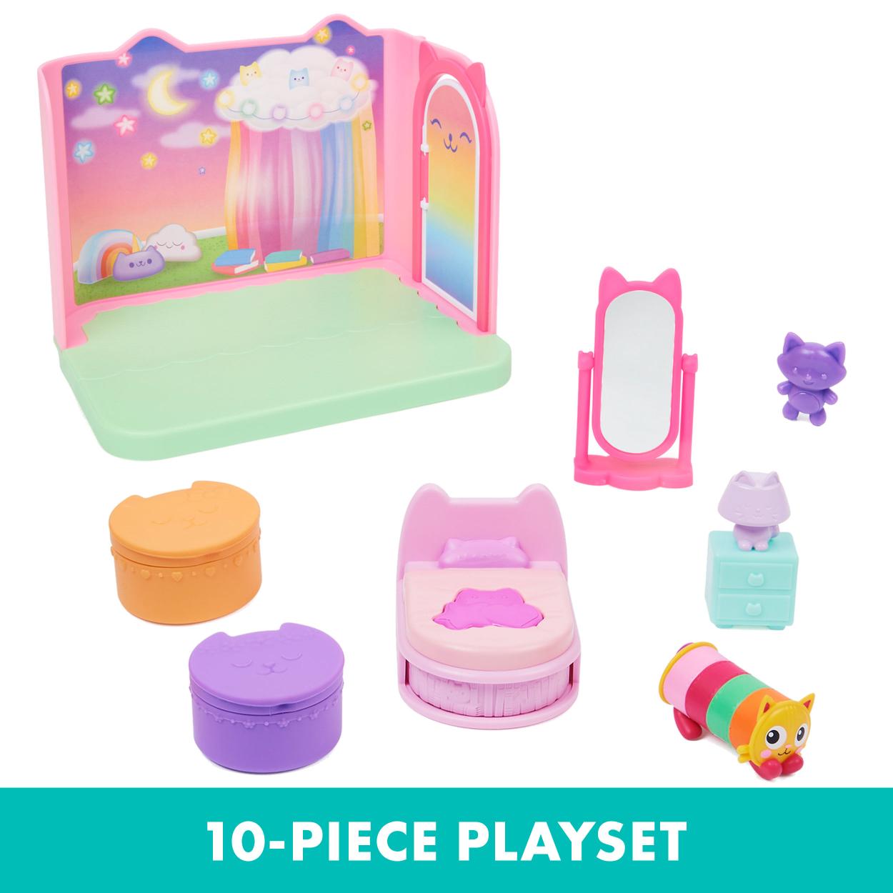 Gabby's Dollhouse Sweet Dreams Bedroom Playset with Surprise Accessories