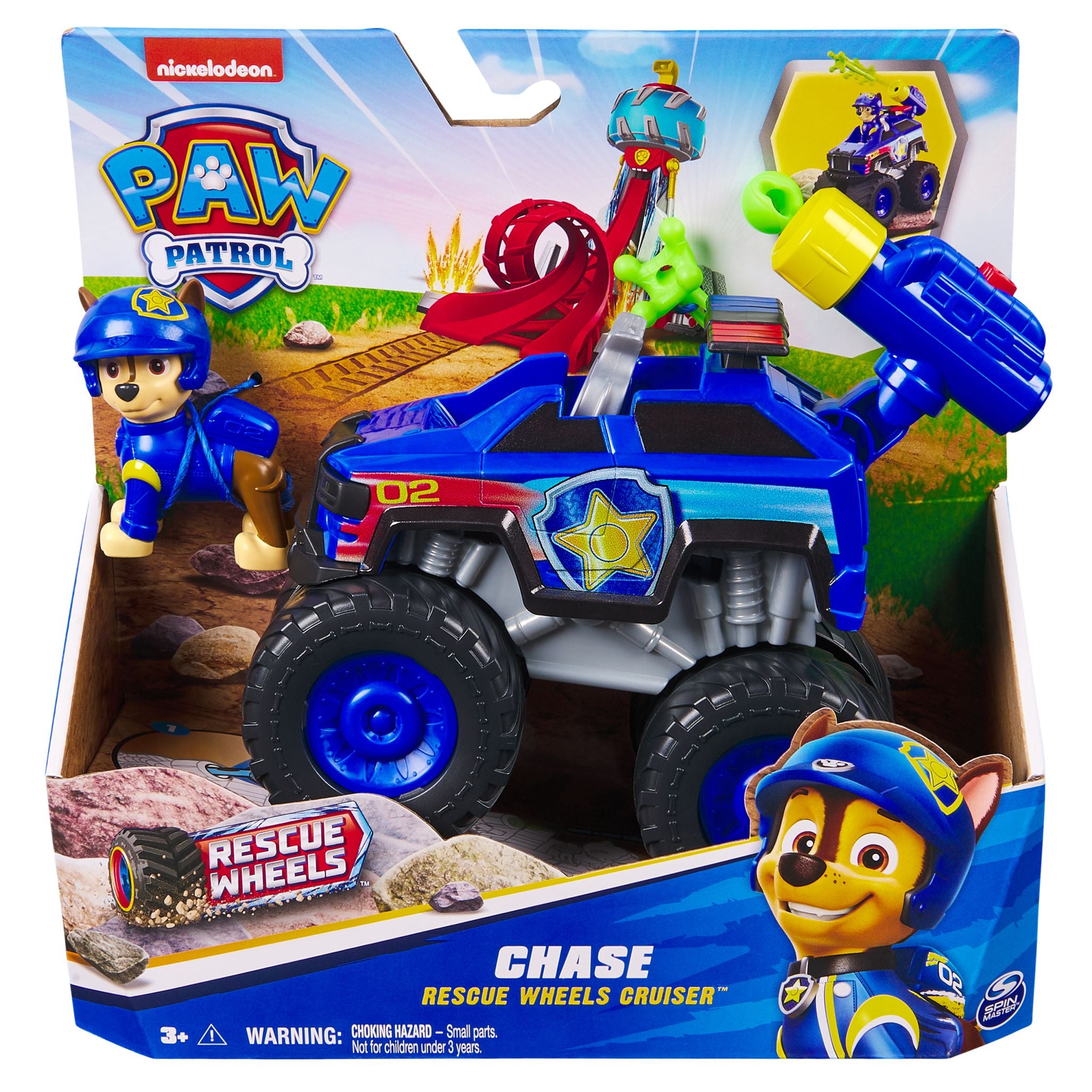 PAW Patrol Chase's Off - Road Rescue Wheels Cruiser Toy