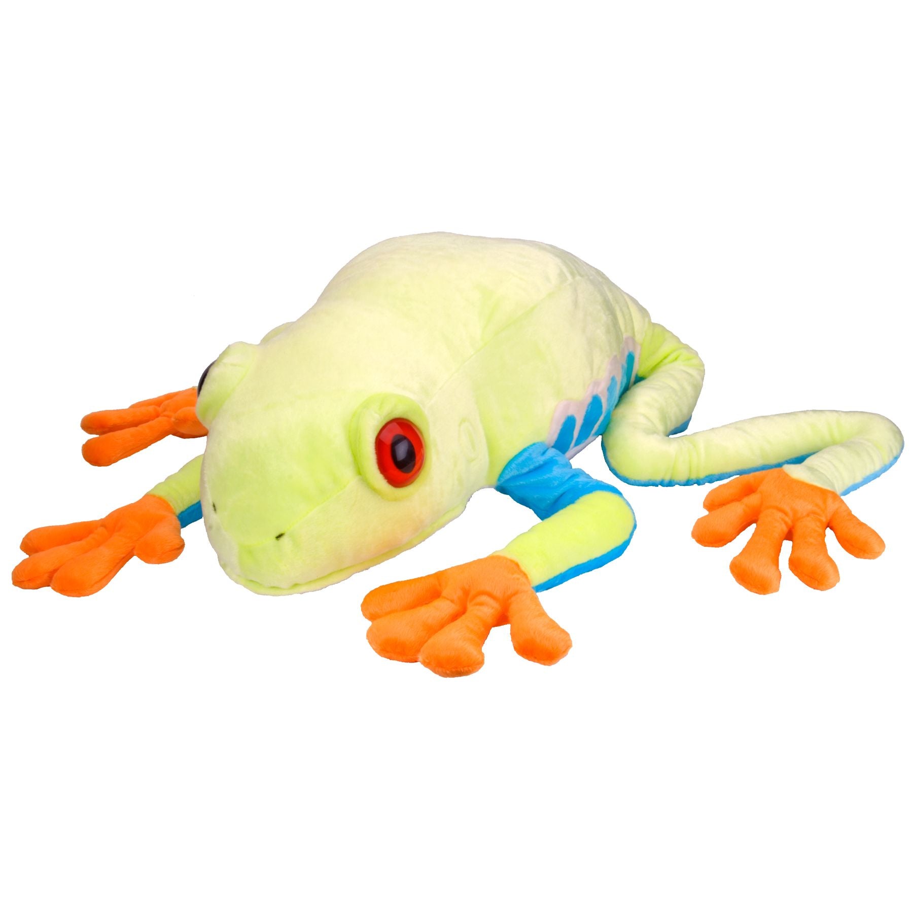 Wild Republic 30-Inch Jumbo Cuddlekins Lifelike Red Eyed Tree Frog