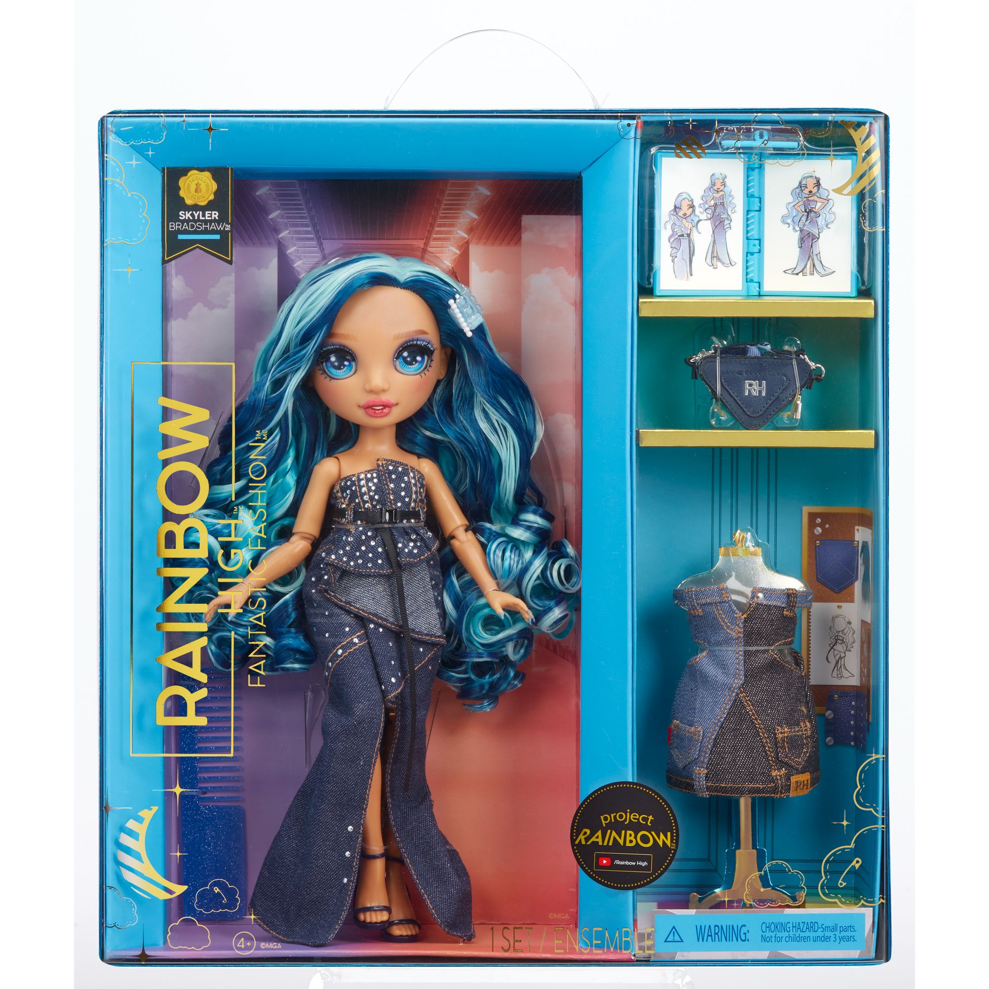 Hot Deal! Rainbow High Fashion Doll - Skyler with Playful Fashion Sets