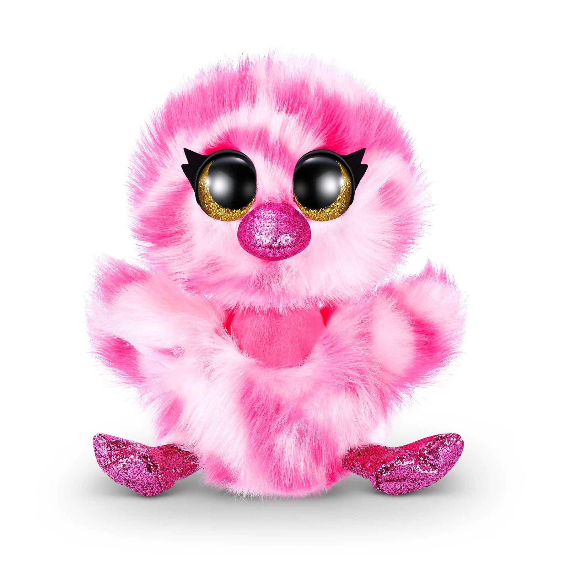 ZURU Neon Flapper Coco Surprise - Bright and Cuddly Plush Pets