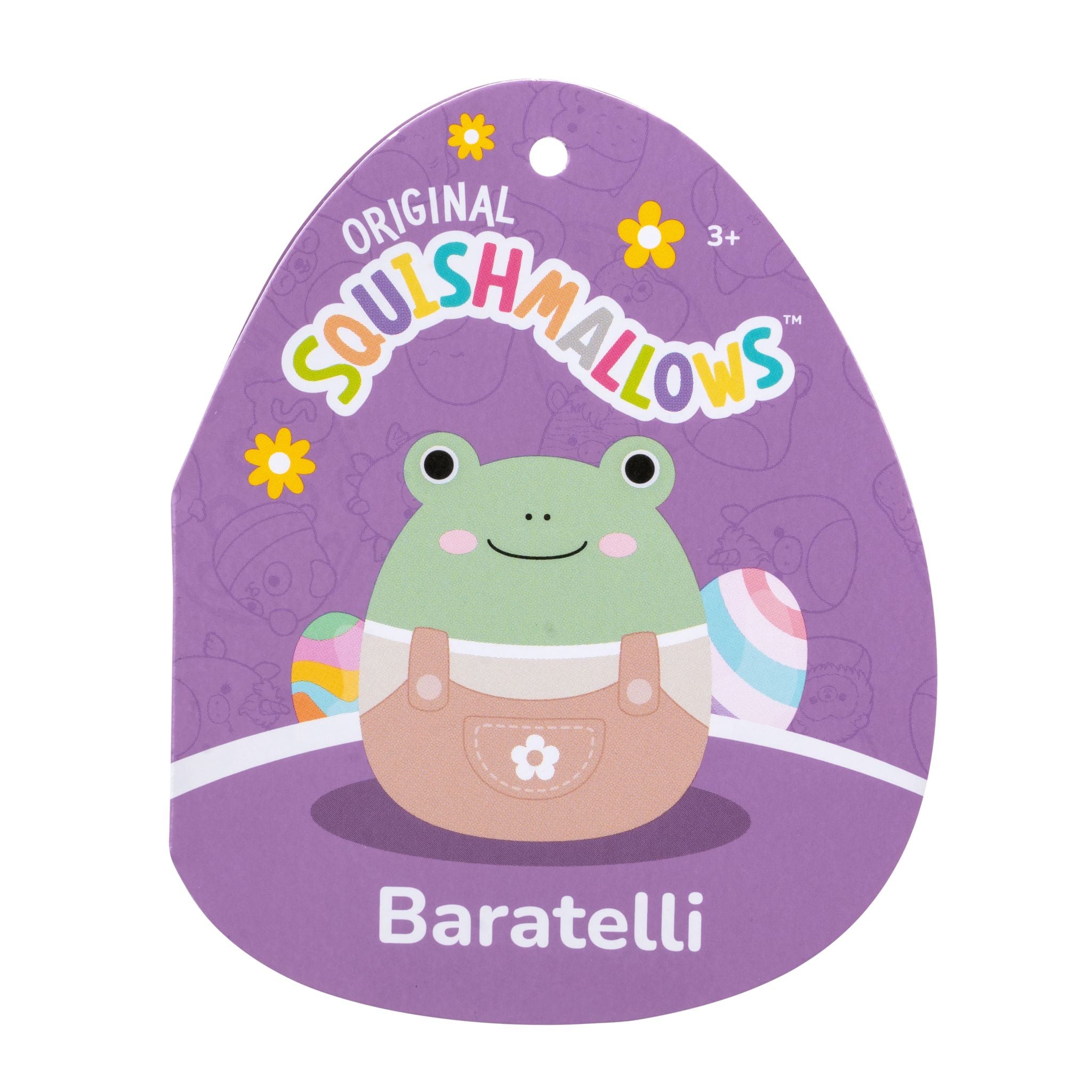 7.5 Inch Squishmallows Easter Season Plush - Baratelli the Frog