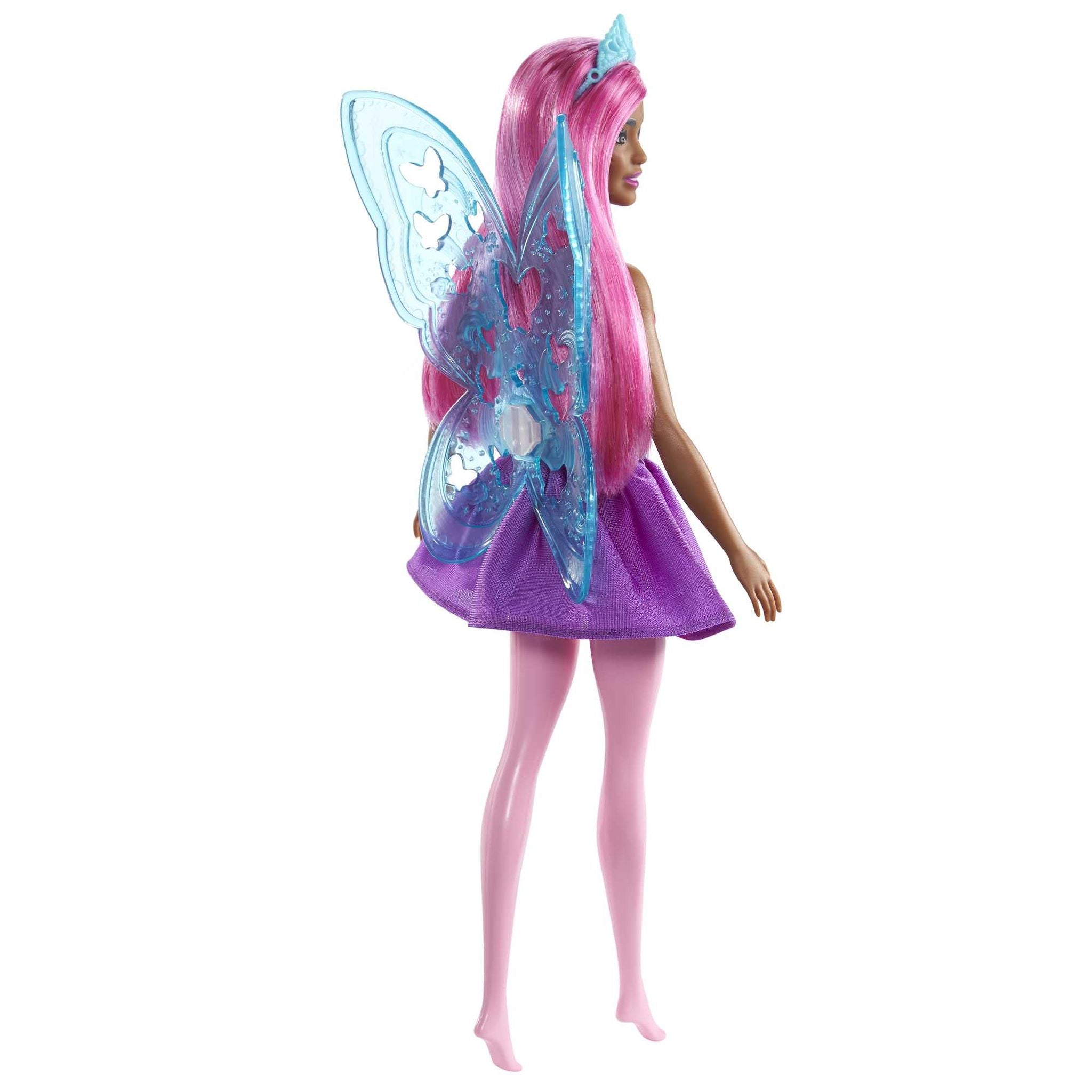Hot! Barbie Dreamtopia Pink-Haired Fairy Doll