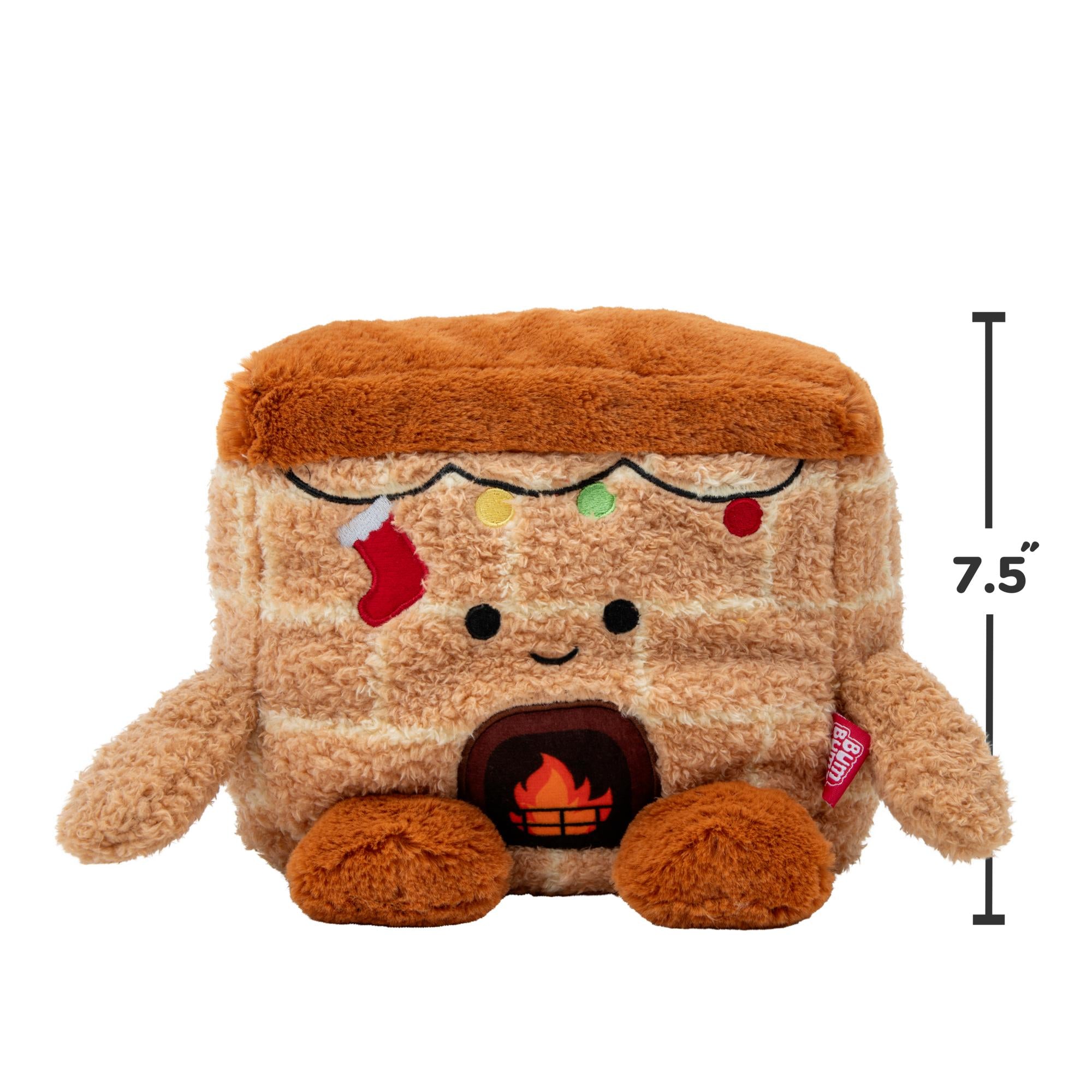 Hot Deal! 7.5-Inch Bumbumz Plush - Holidaybumz Decorated Fireplace Francis