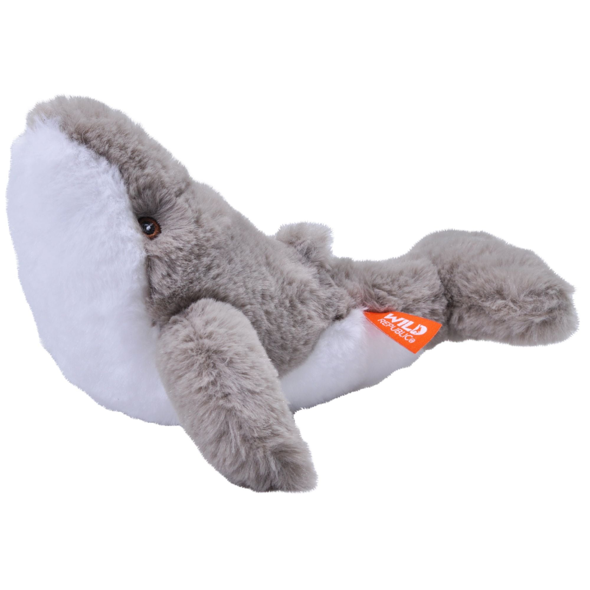 Get This 8-Inch Wild Republic Mini Ecokins Humpback Whale Plush - Eco-Friendly!