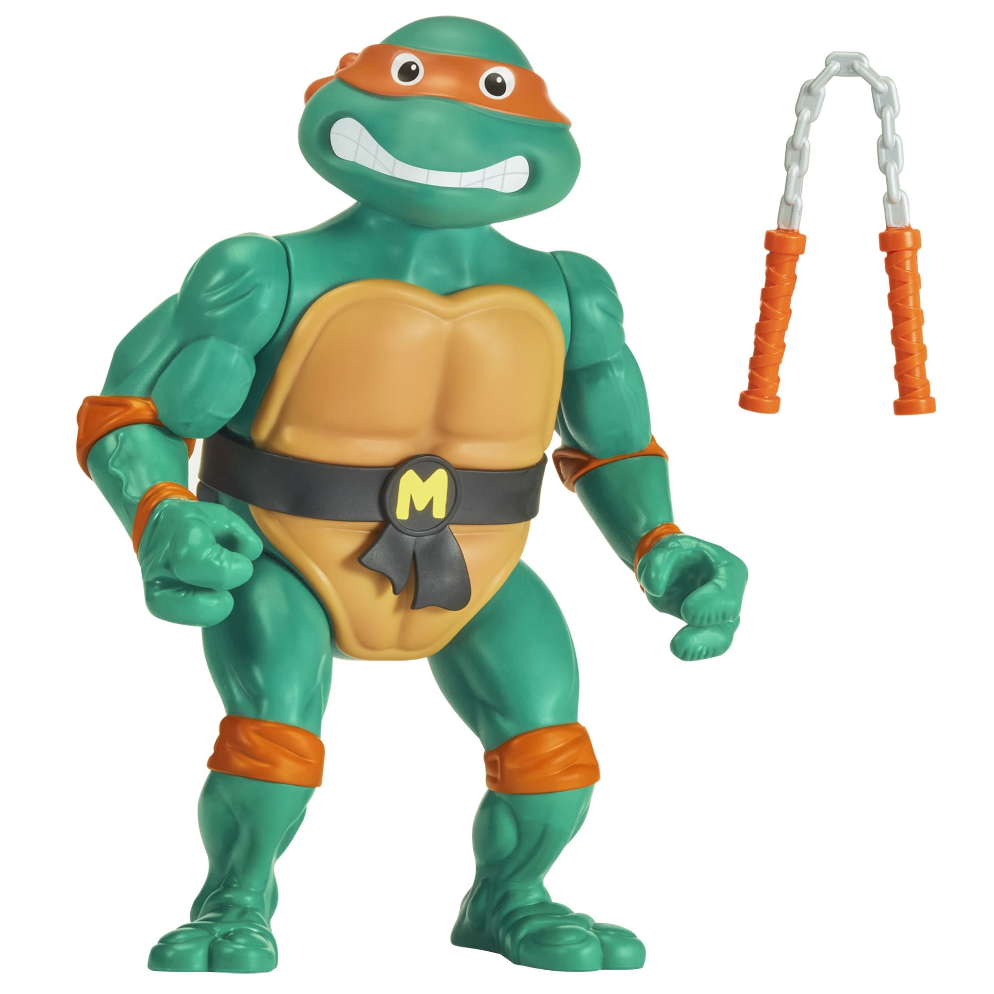 Original Classic 12-Inch Large Teenage Mutant Ninja Turtles Figure - Michelangelo