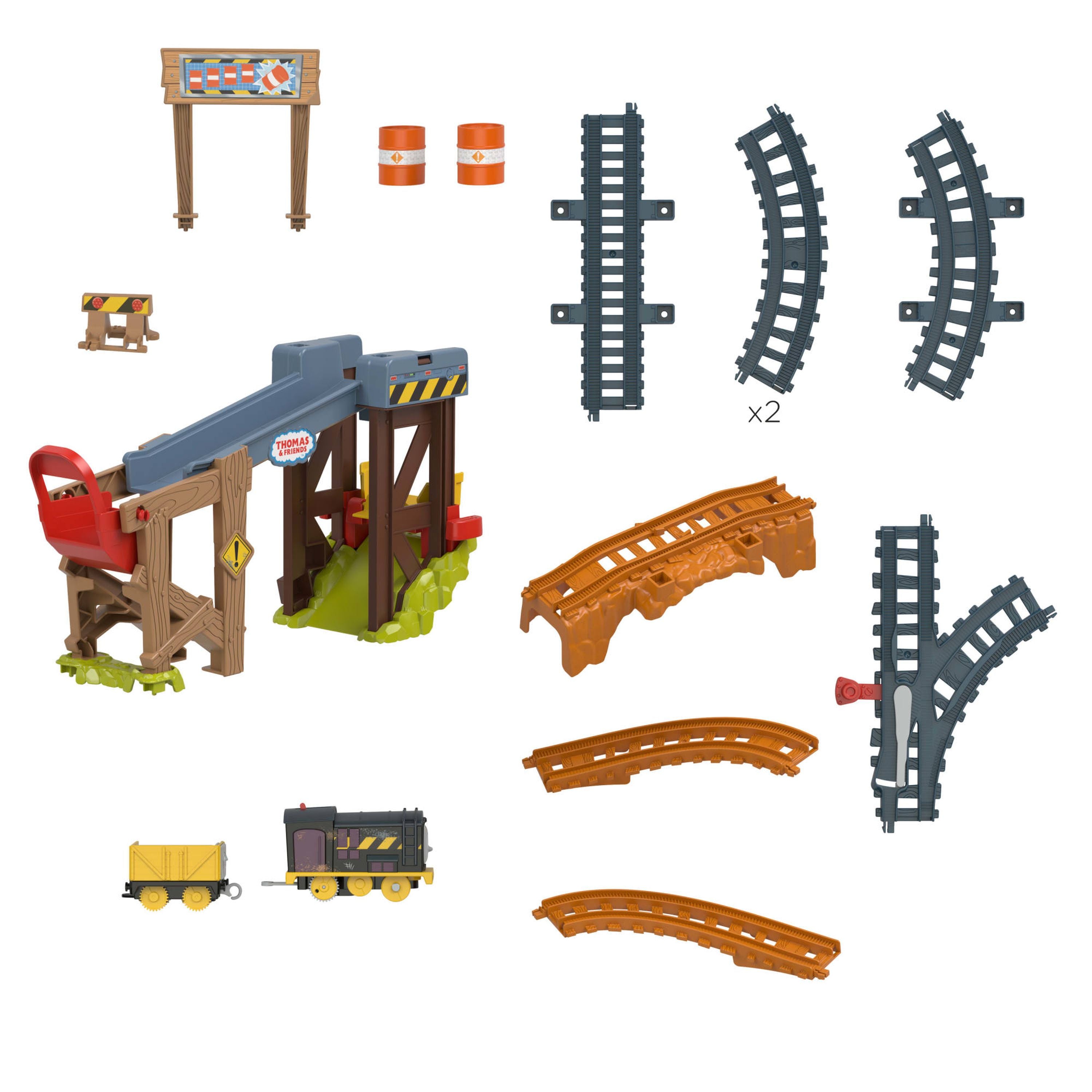 Fisher-Price's Hot Deal: Thomas & Friends Diesels Lift & Load Motorized Toy Train Construction Set