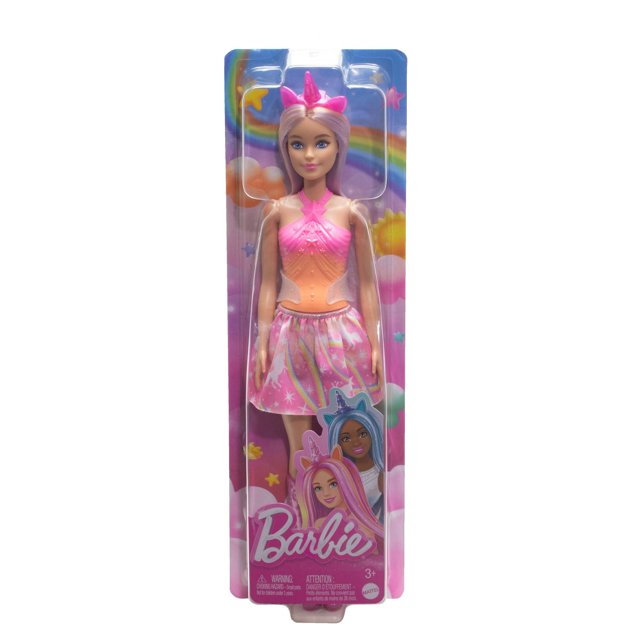 Hot Sale! Barbie Dreamtopia Unicorn Doll Featuring Stunning Pink Hair for Kids