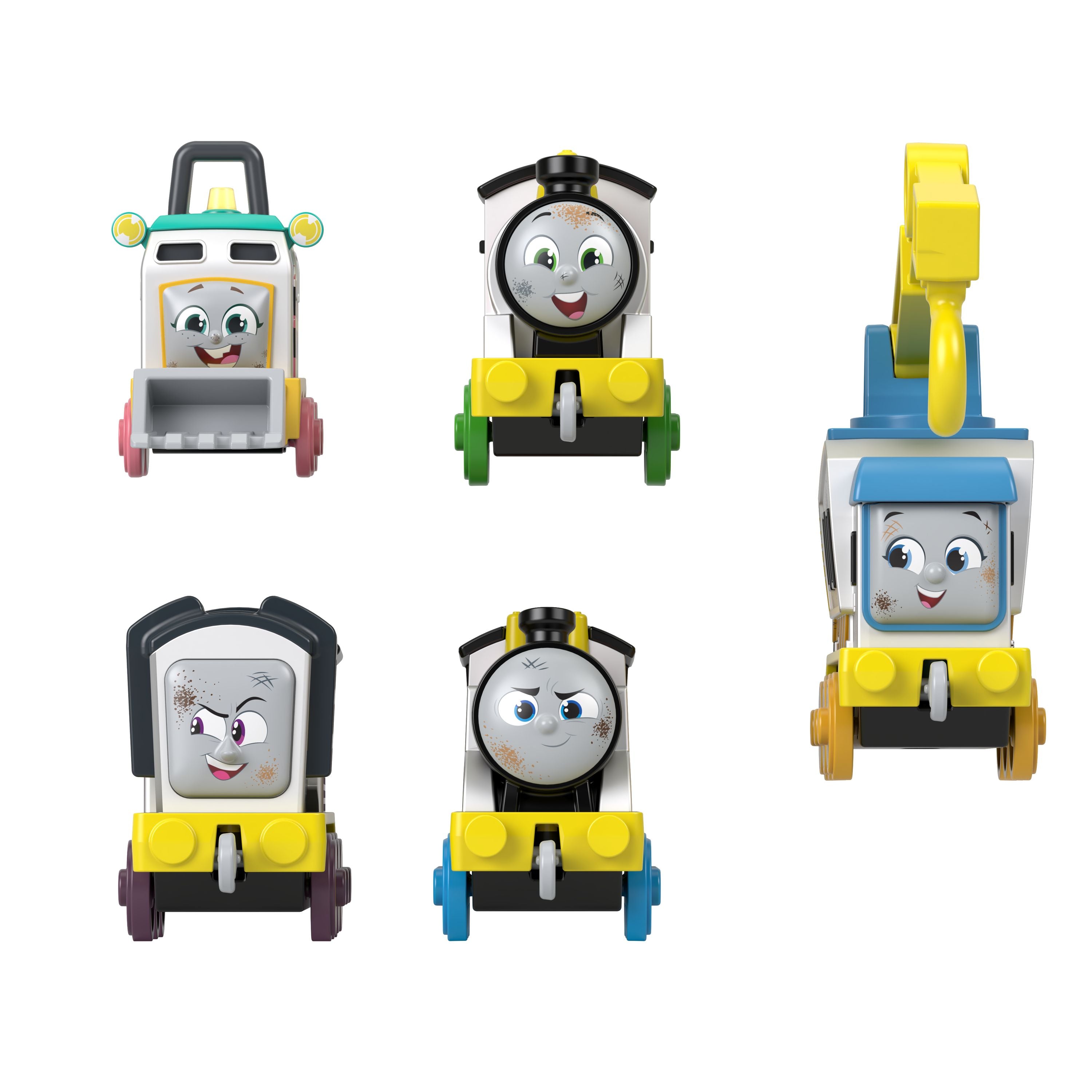 Fisher-Price 5-Piece Thomas & Friends Construction Crew Diecast Toy Set