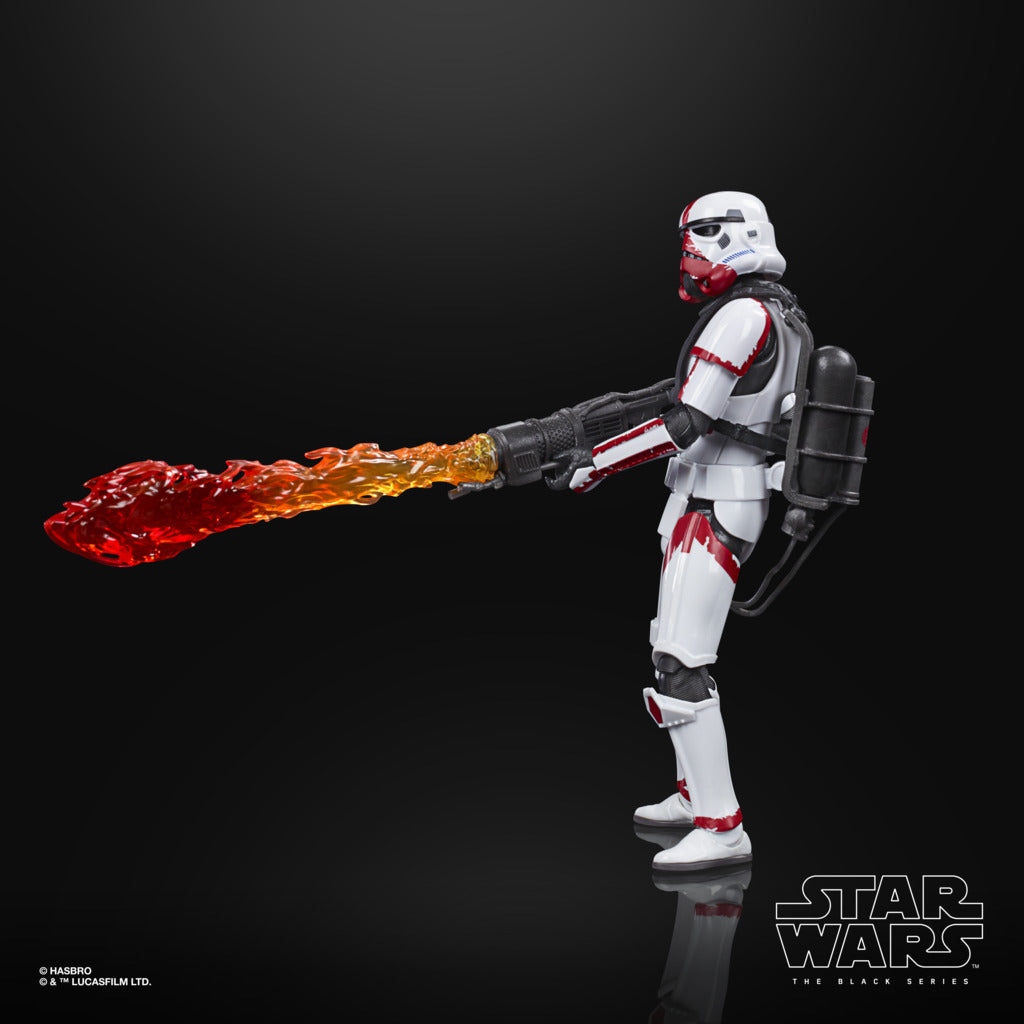 Hot! Star Wars The Black Series 6-Inch Incinerator Trooper Action Figure
