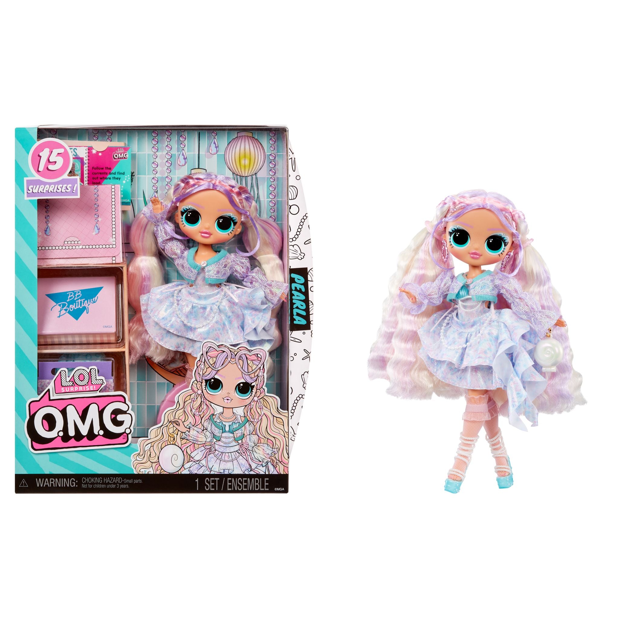 Hot Deal! LOL Surprise OMG Pearla Fashion Doll for Imaginative Play