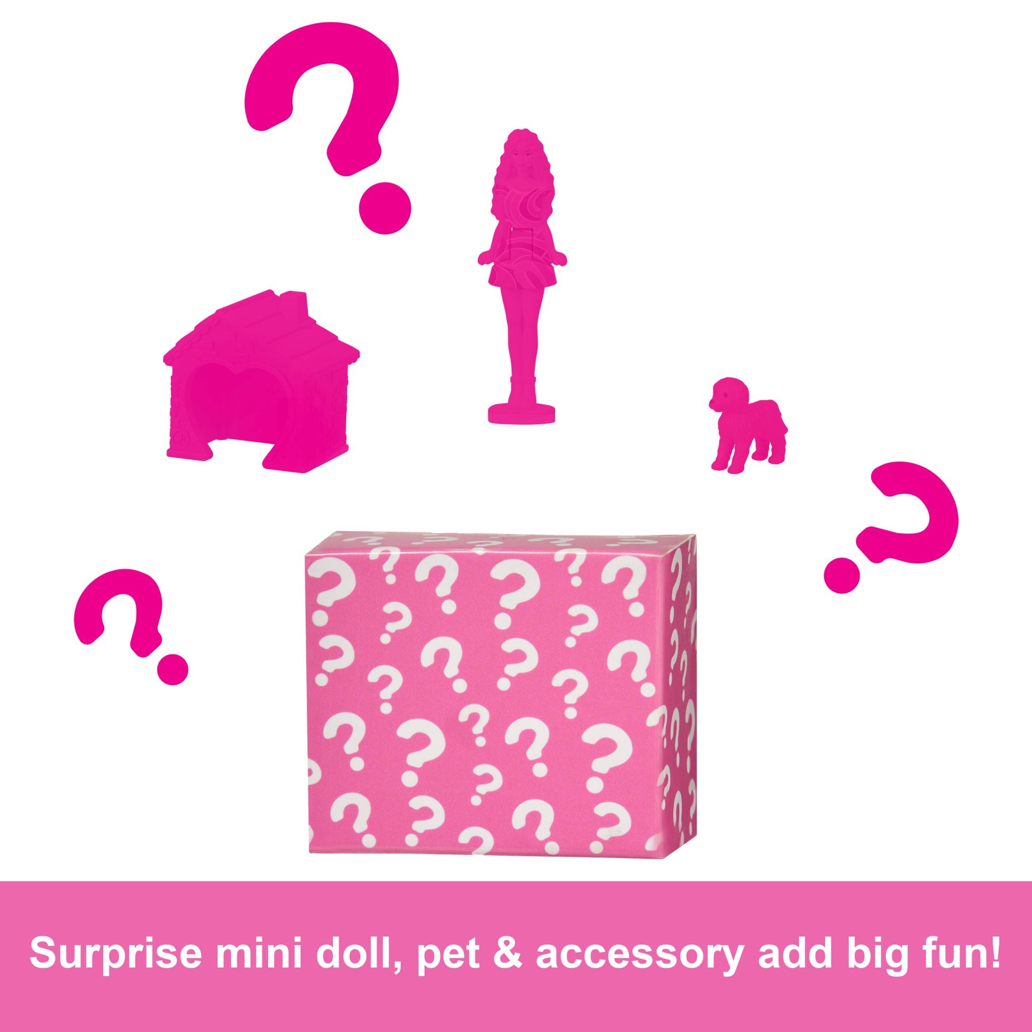 Hot! Mini Barbie Land House 3 Set