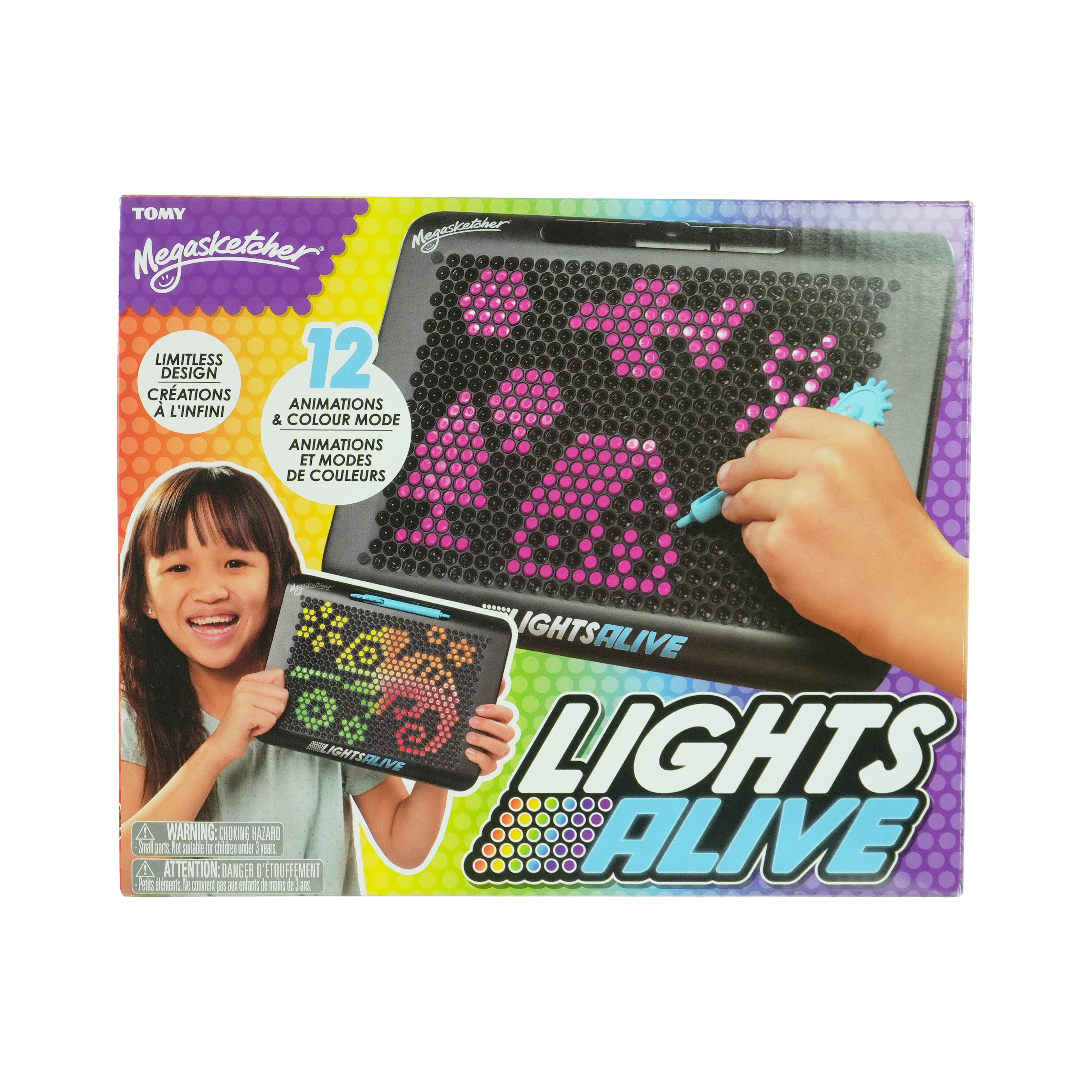 Hot Sale! TOMY Lights Alive Megasketcher - A Creative Drawing Toy for Kids
