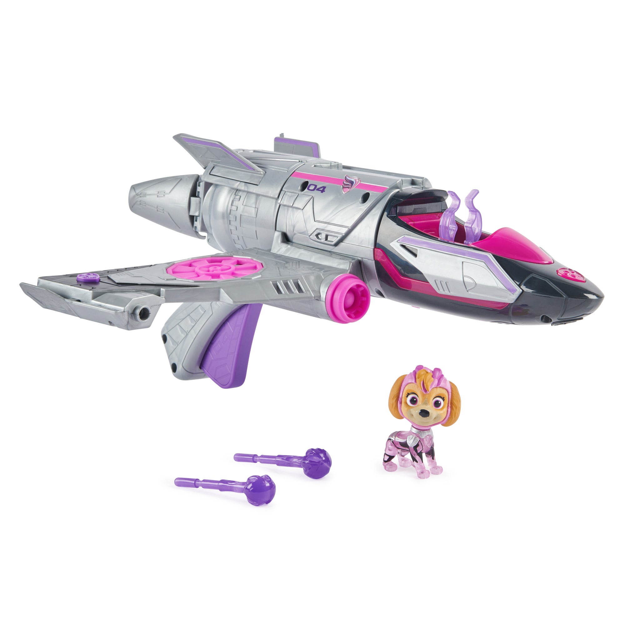 PAW Patrol Mighty Movie Skye's Rescue Jet - Ideal Gift for Kids