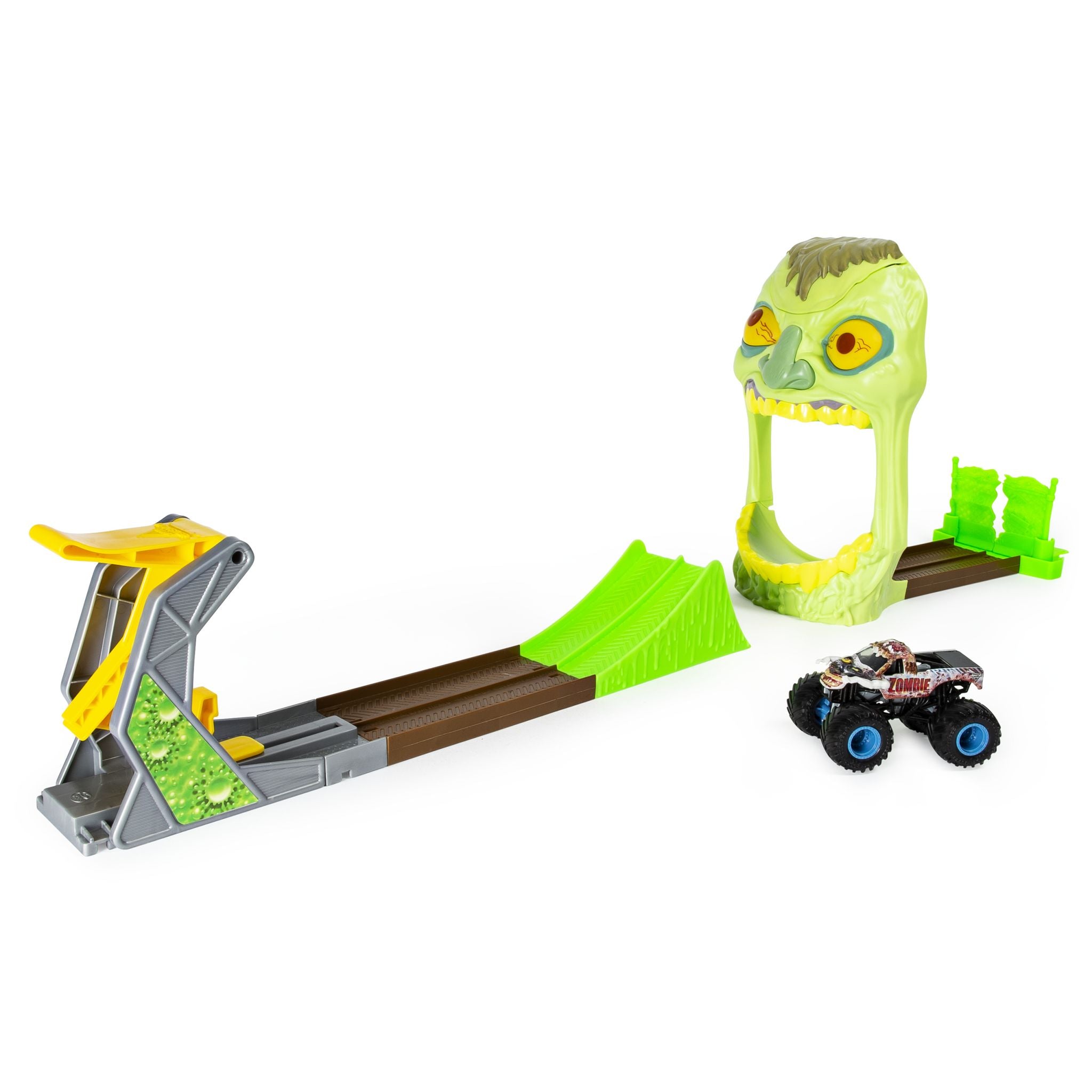 Monster Jam Exclusive Zombie Madness Playset - Big Fun Guaranteed
