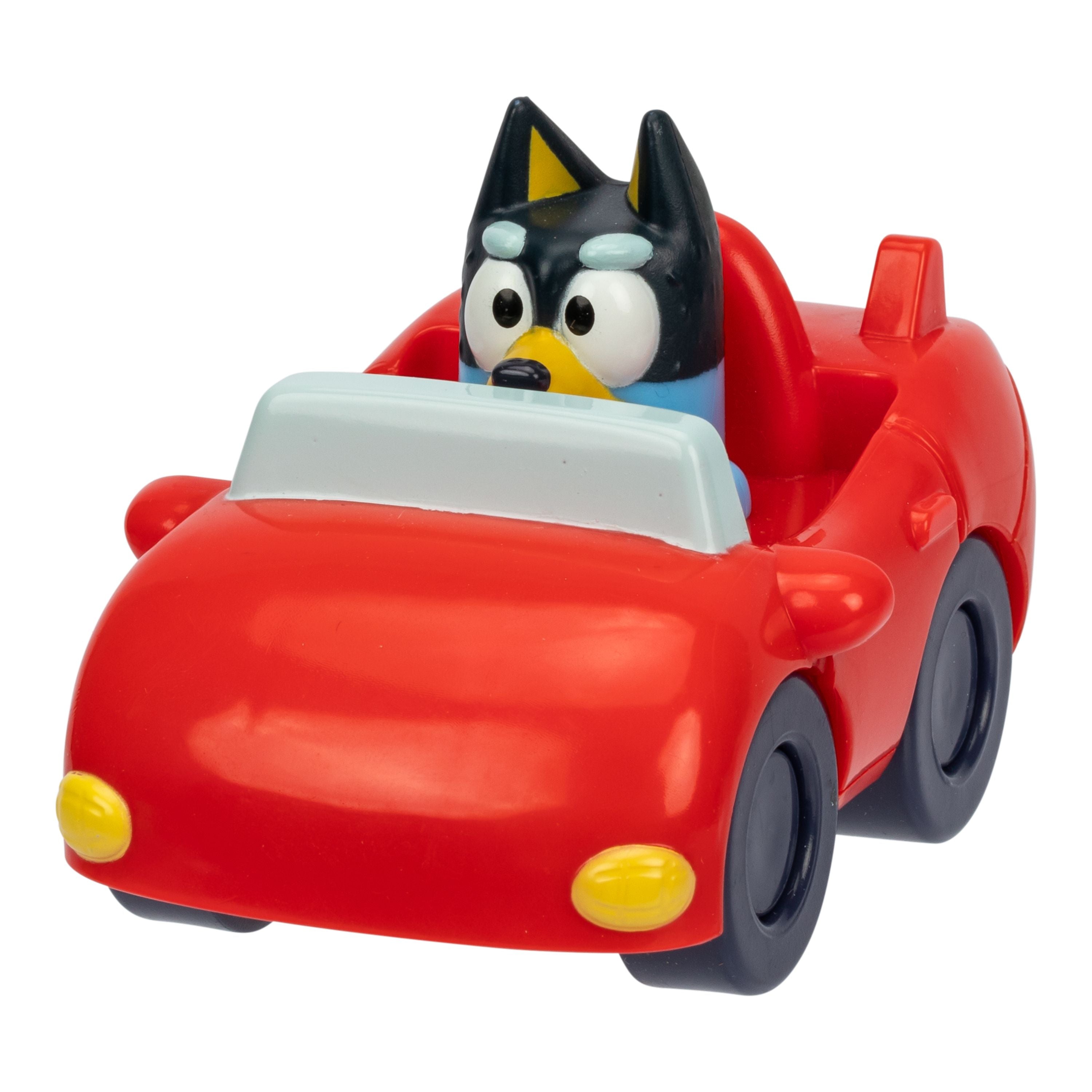 Bluey Mini Racers with Assorted Fun Vehicle Styles