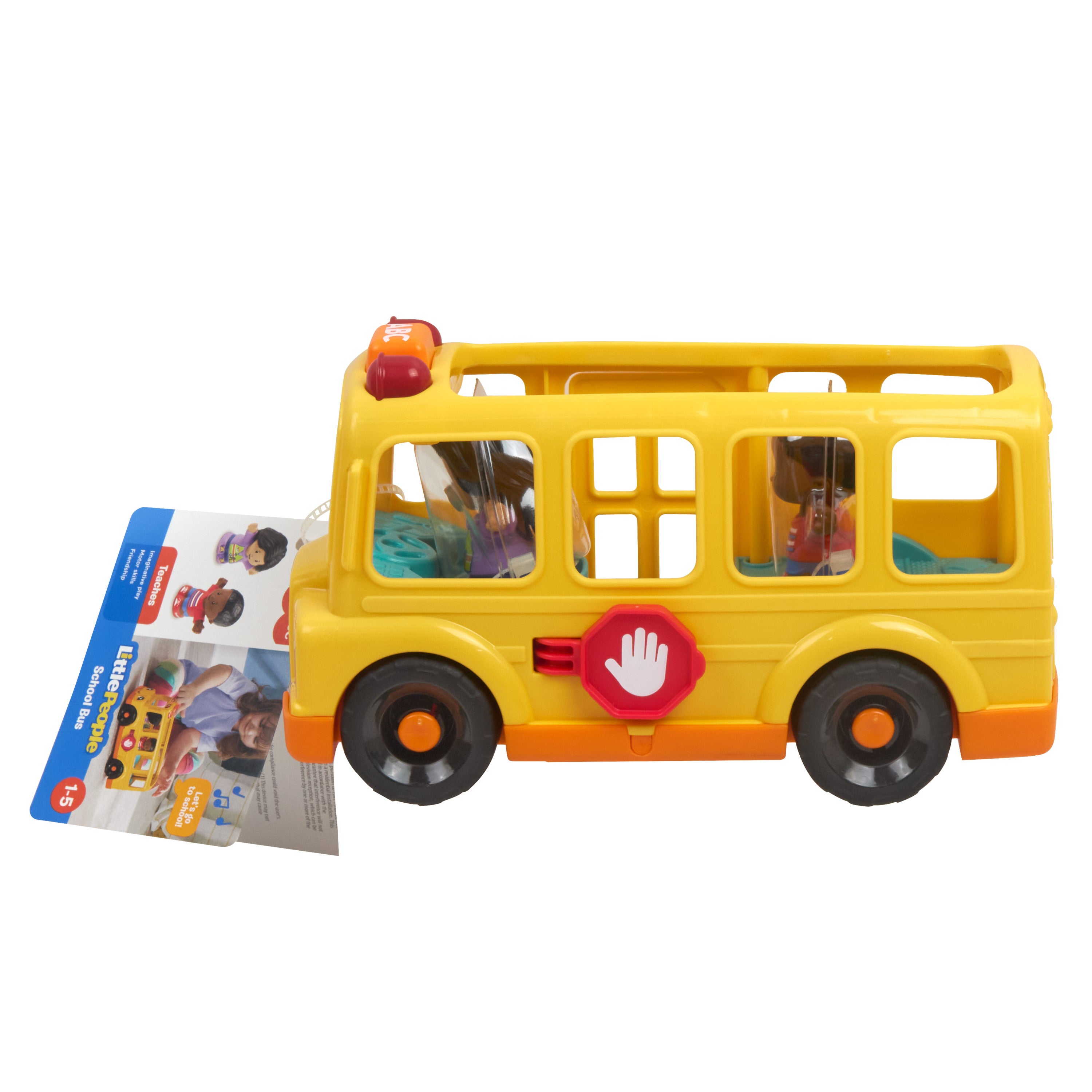 Fisher-Price Little People Educational Large School Bus Toy - Great Deal for Toddlers