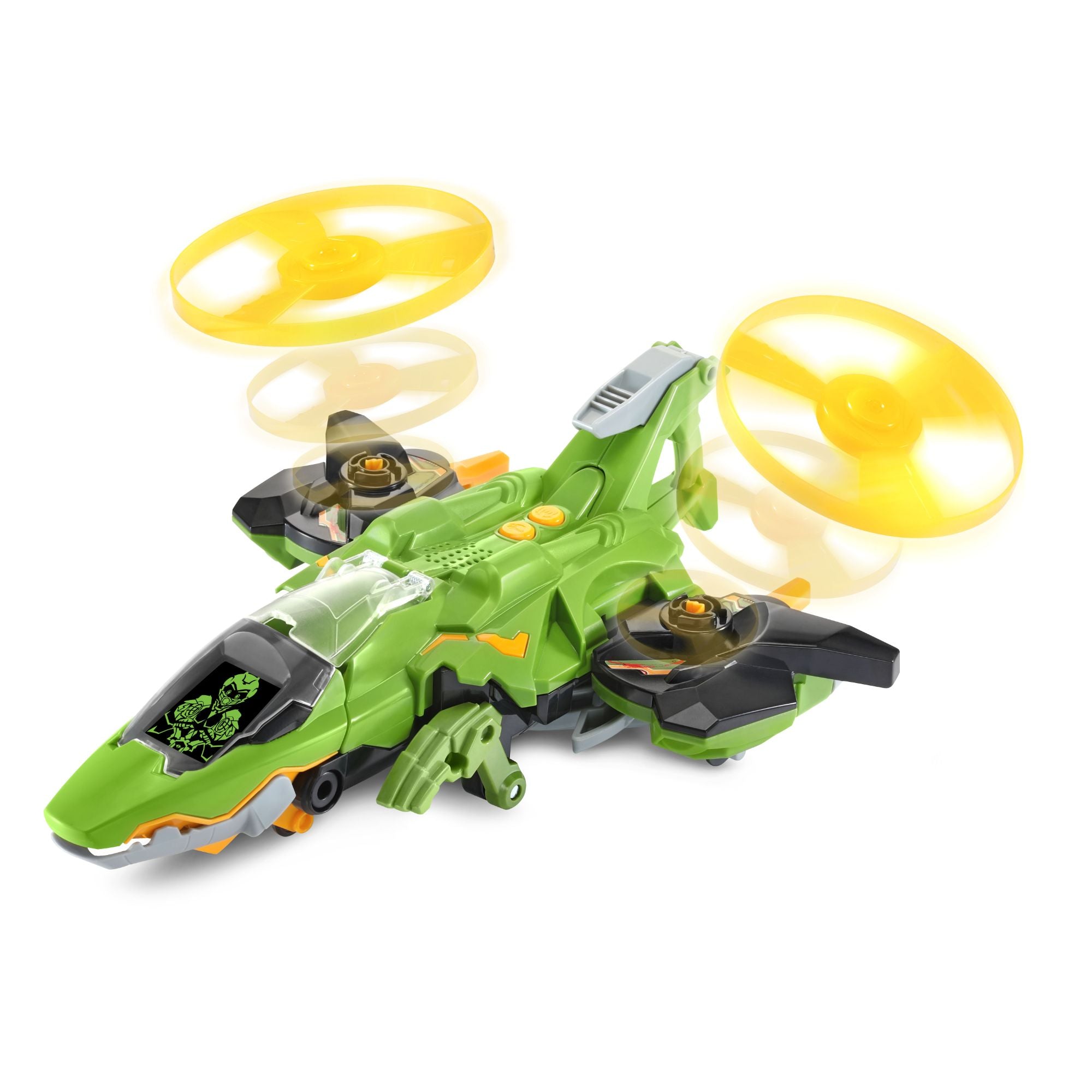 VTech 2-in-1 Switch & Go Dinos: Rush the Velociraptor to High-Tech Aircraft
