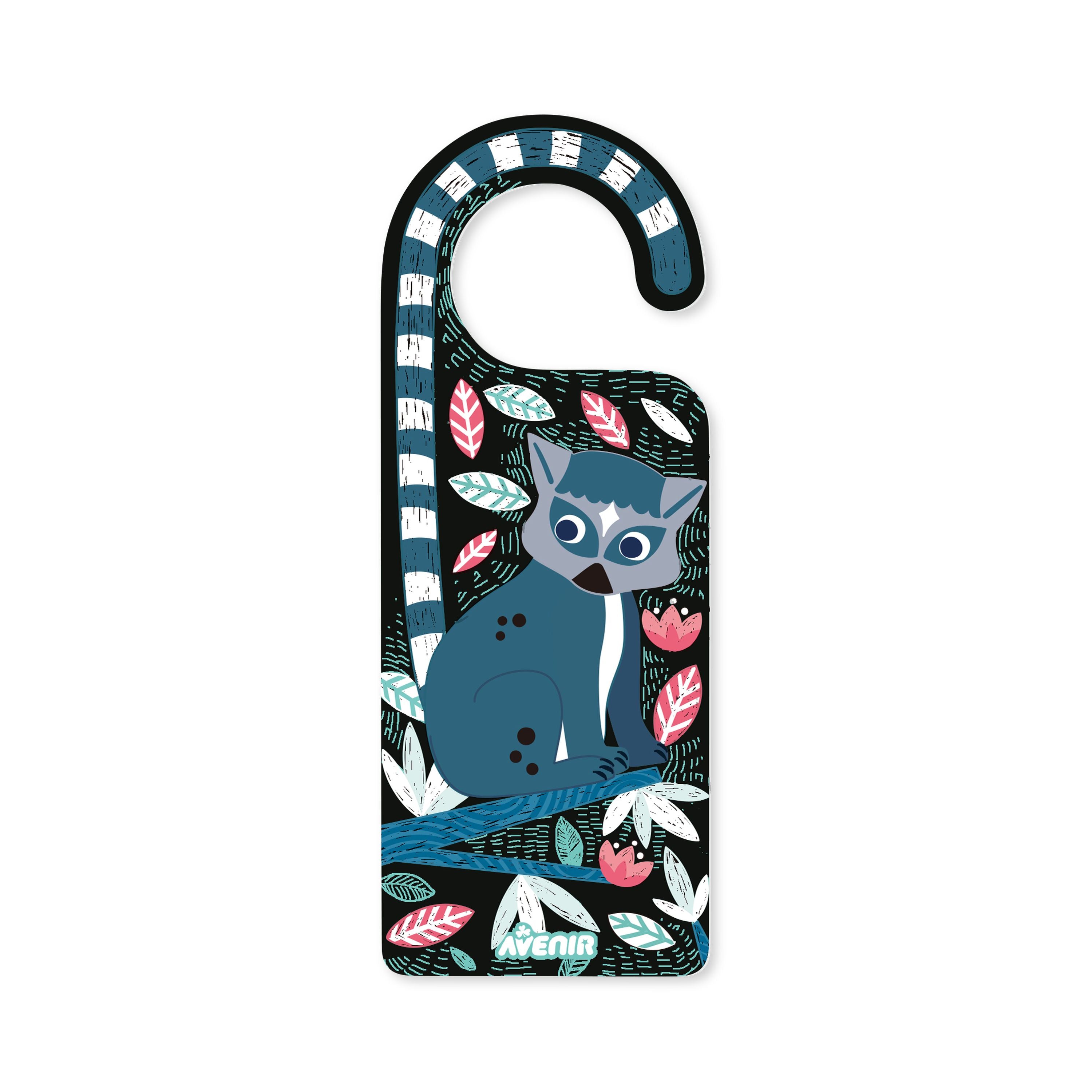 Exclusive Offer: 5-Piece Scratchable Animal Door Hangers for Kids Aged 3 and Up