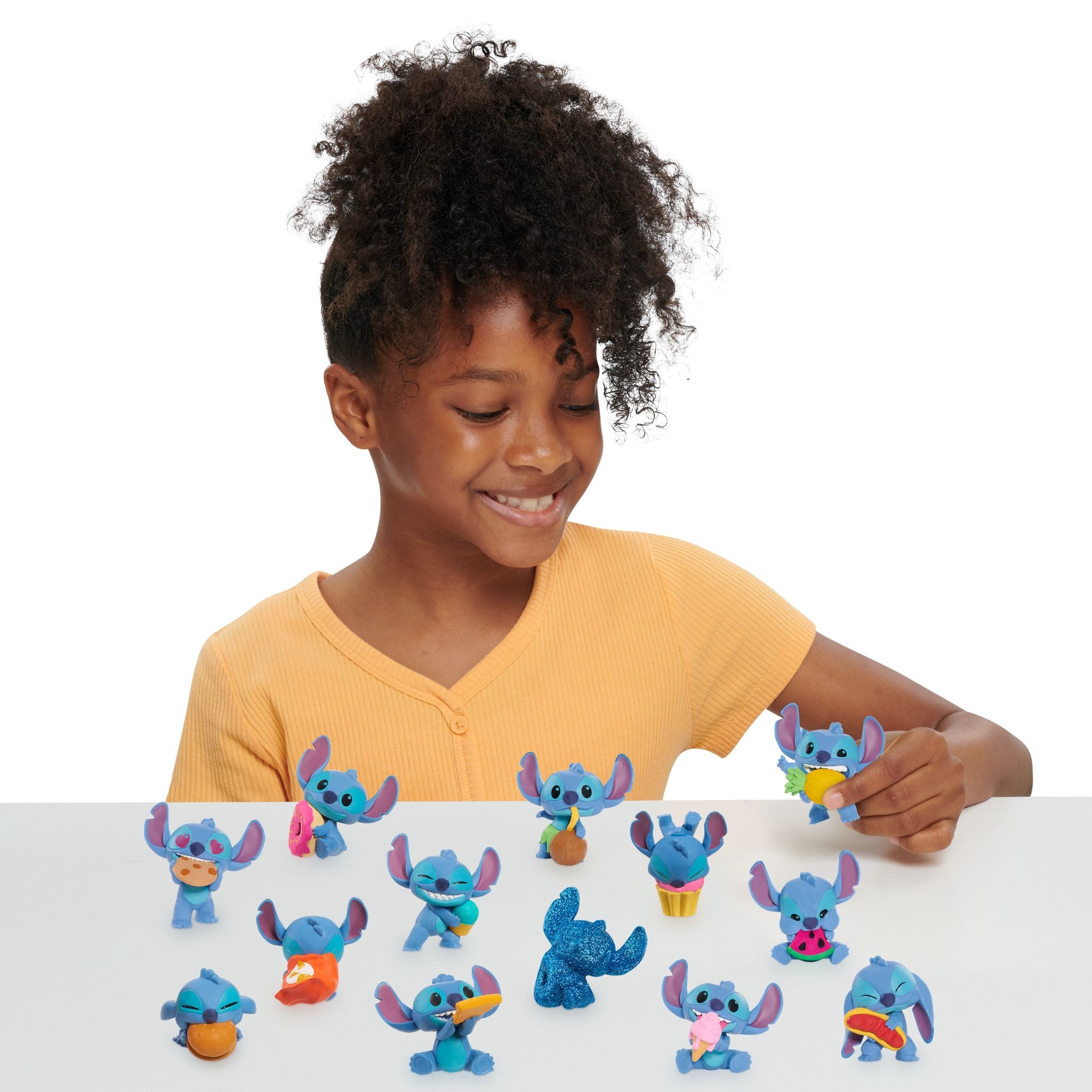Hot! Disney Stitch Feed Me Collectible Mini Figures