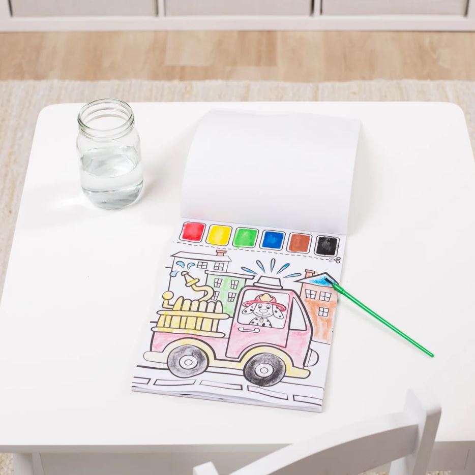 Hot Deal! Melissa & Doug Water-Painting Activity Set for Vehicles - Ideal for Kids